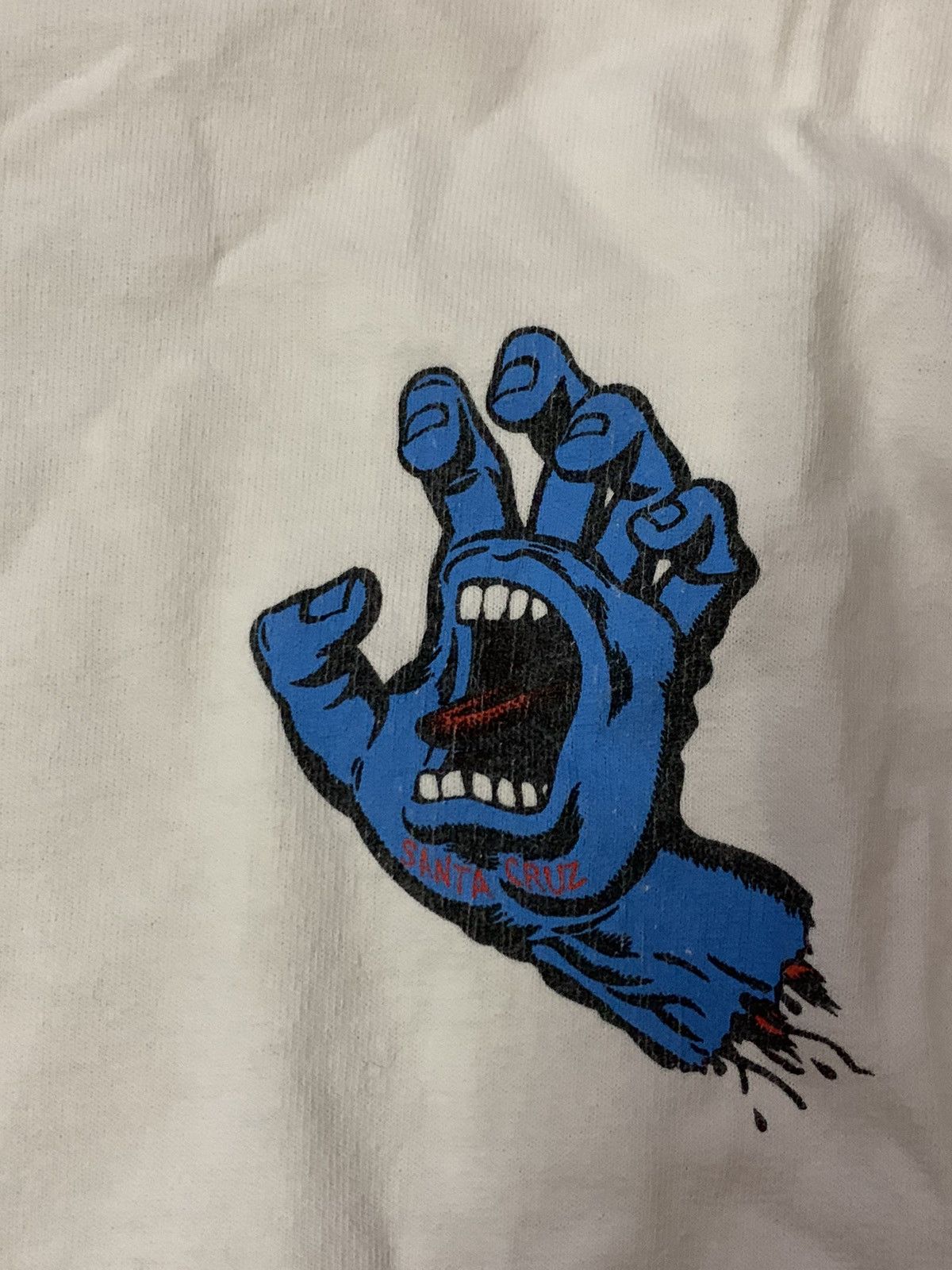 Powell Peralta × Santa Cruz Skateboards × Vintage Santa Cruz Screaming Hand Long Sleeve Tee Size US M / EU 48-50 / 2 - 3 Thumbnail