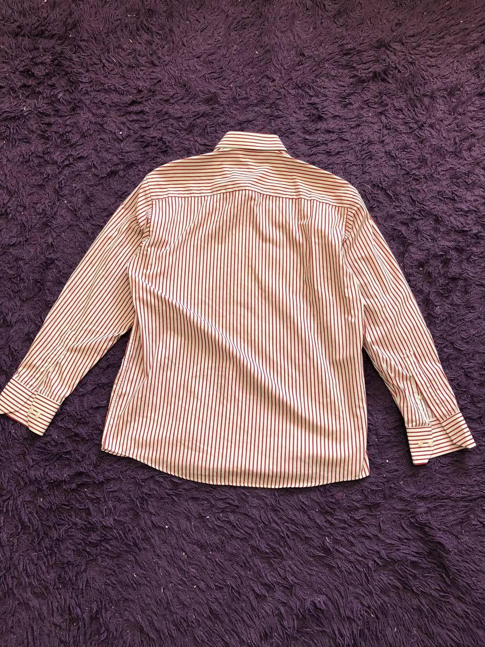 Valentino Valentino STRIPED Button Up Shirt Long Sleeve Size US XL / EU 56 / 4 - 6 Thumbnail
