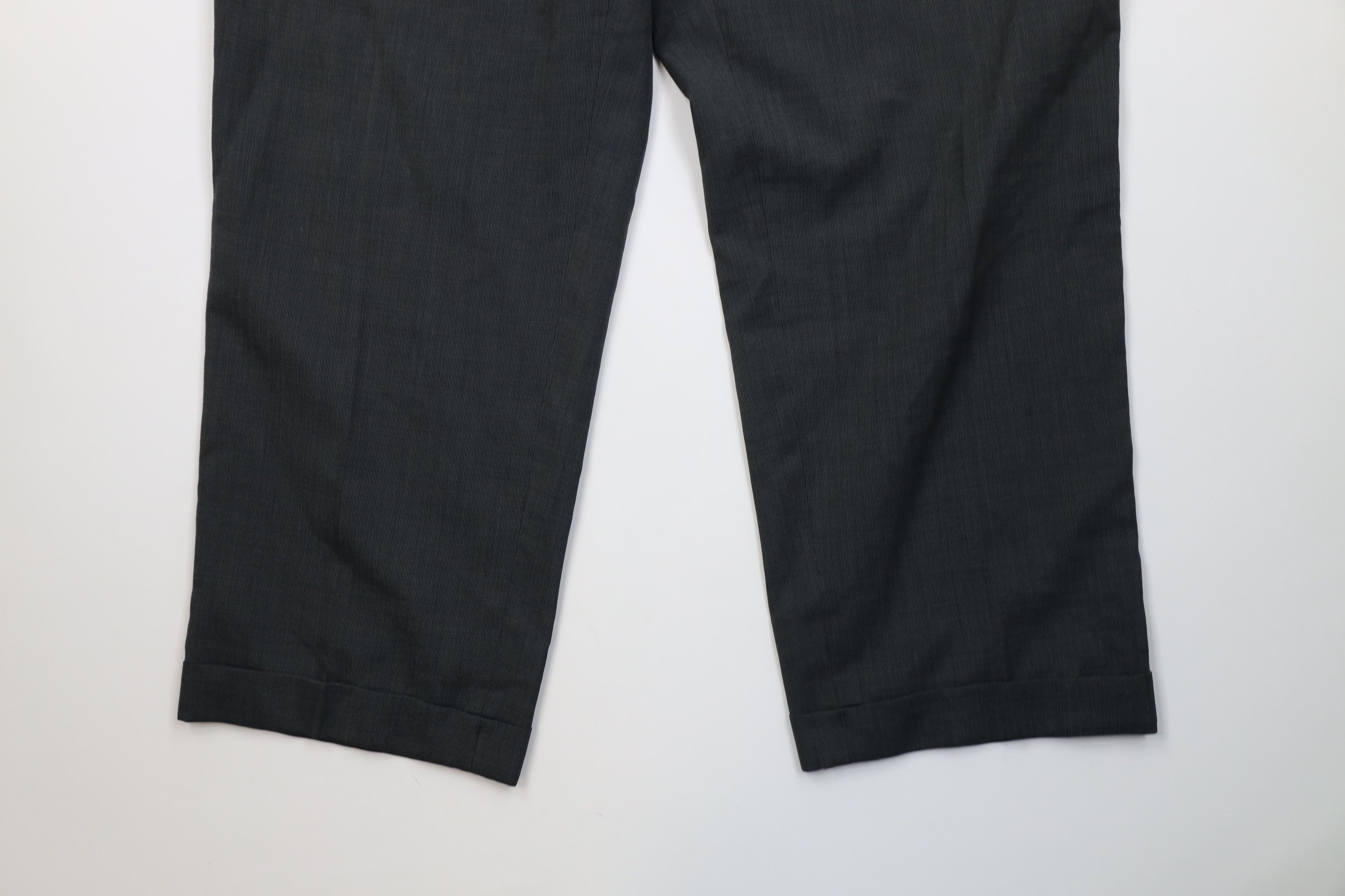 Vintage Vintage 90s Streetwear Gabardine Knit Wide Leg Chino Pants Size US 38 / EU 54 - 4 Thumbnail