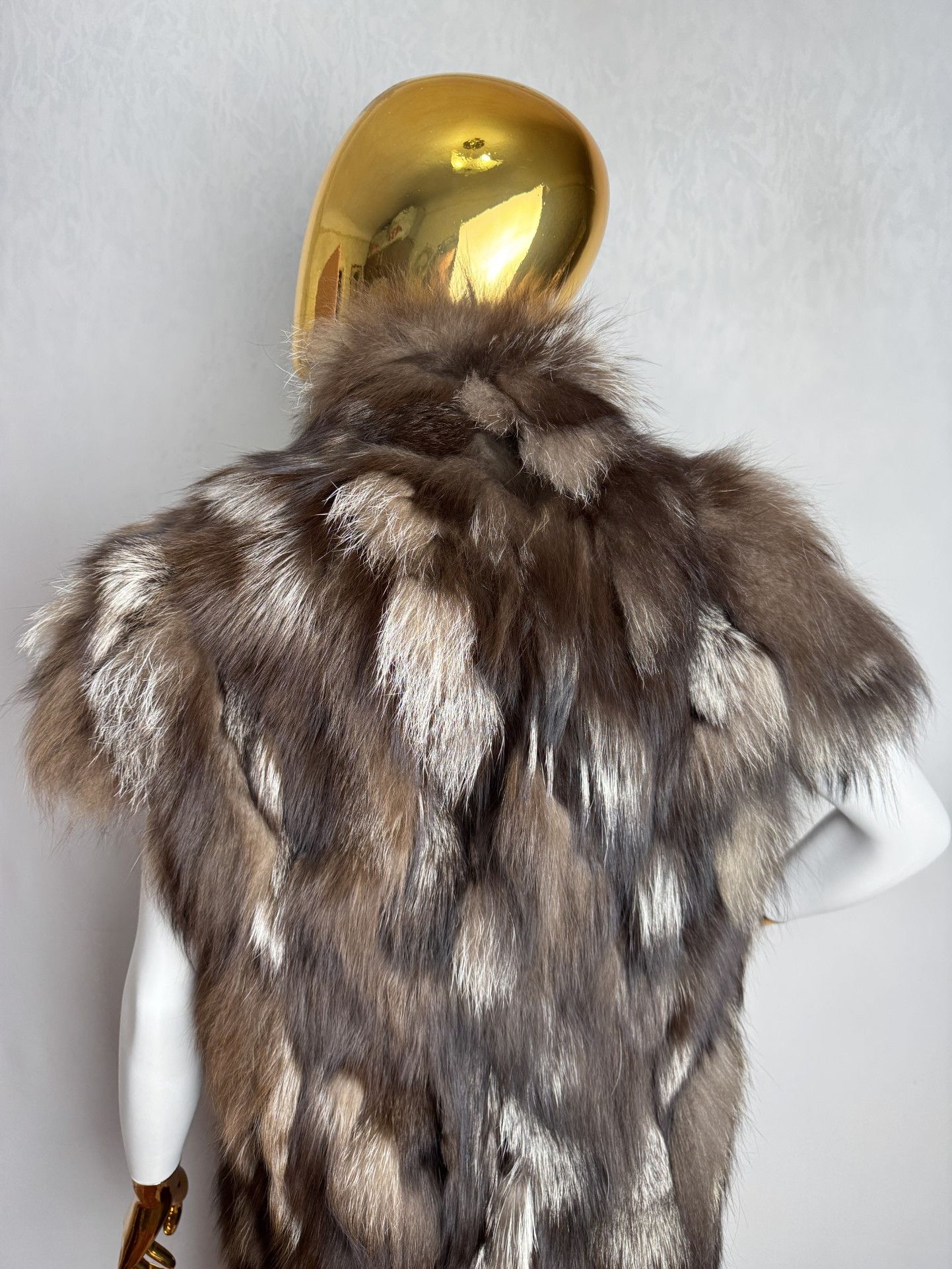 Other AMERIFOX women’s mink fur vest, made in Greece Size M / US 6-8 / IT 42-44 - 3 Thumbnail
