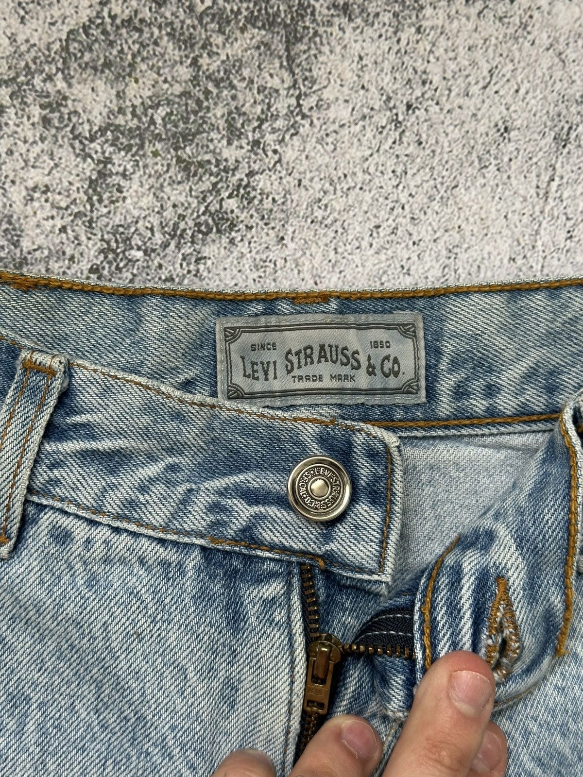 Silver Tab Levis Denim Washes Baggy Pants Made in Italy
