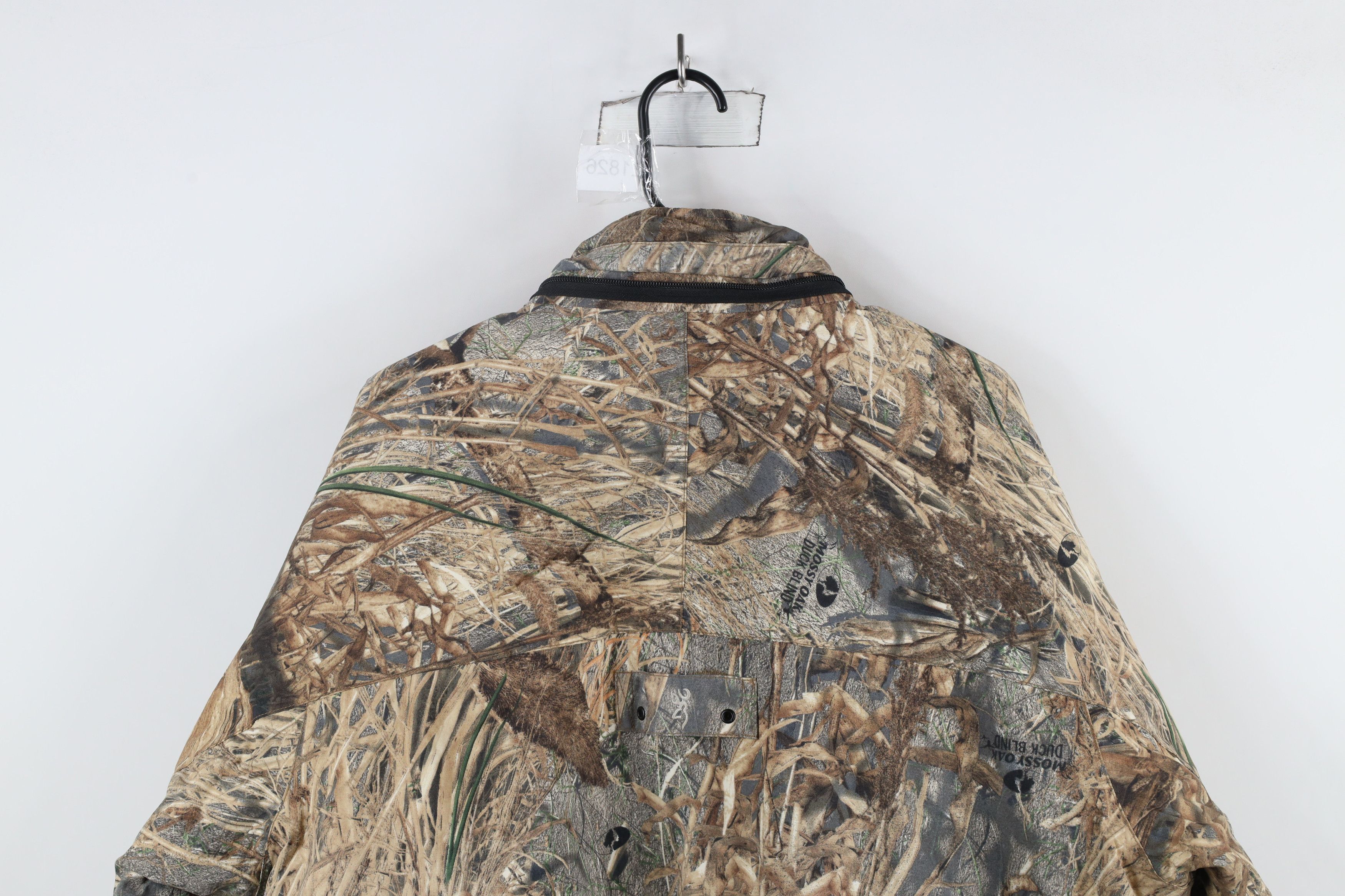 Vintage Vintage 90s Streetwear Duck Blind Camouflage Quilted Jacket Size US XL / EU 56 / 4 - 15 Thumbnail