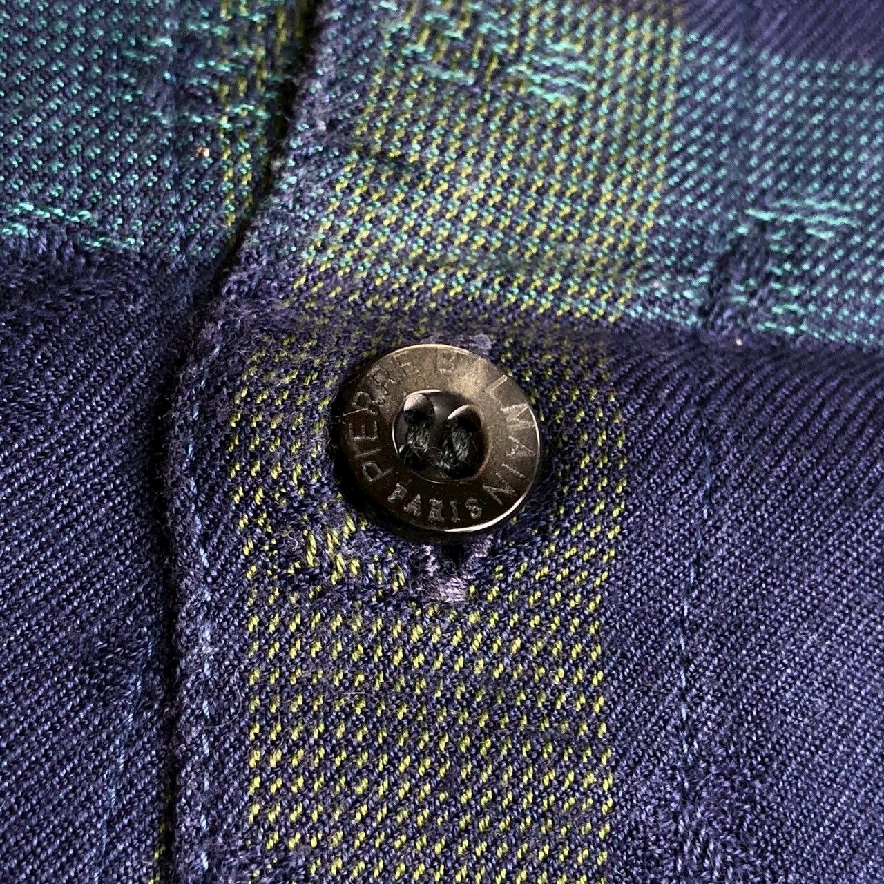 Pierre Balmain Vintage Pierre Balmain Paris Plaid Shirt Size US M / EU 48-50 / 2 - 7 Thumbnail