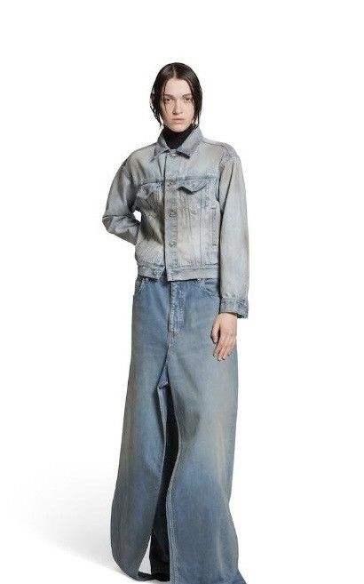 Balenciaga Balenciaga Unity Sports Denim Shrunk Jacket Size US M / EU 48-50 / 2 - 3 Thumbnail
