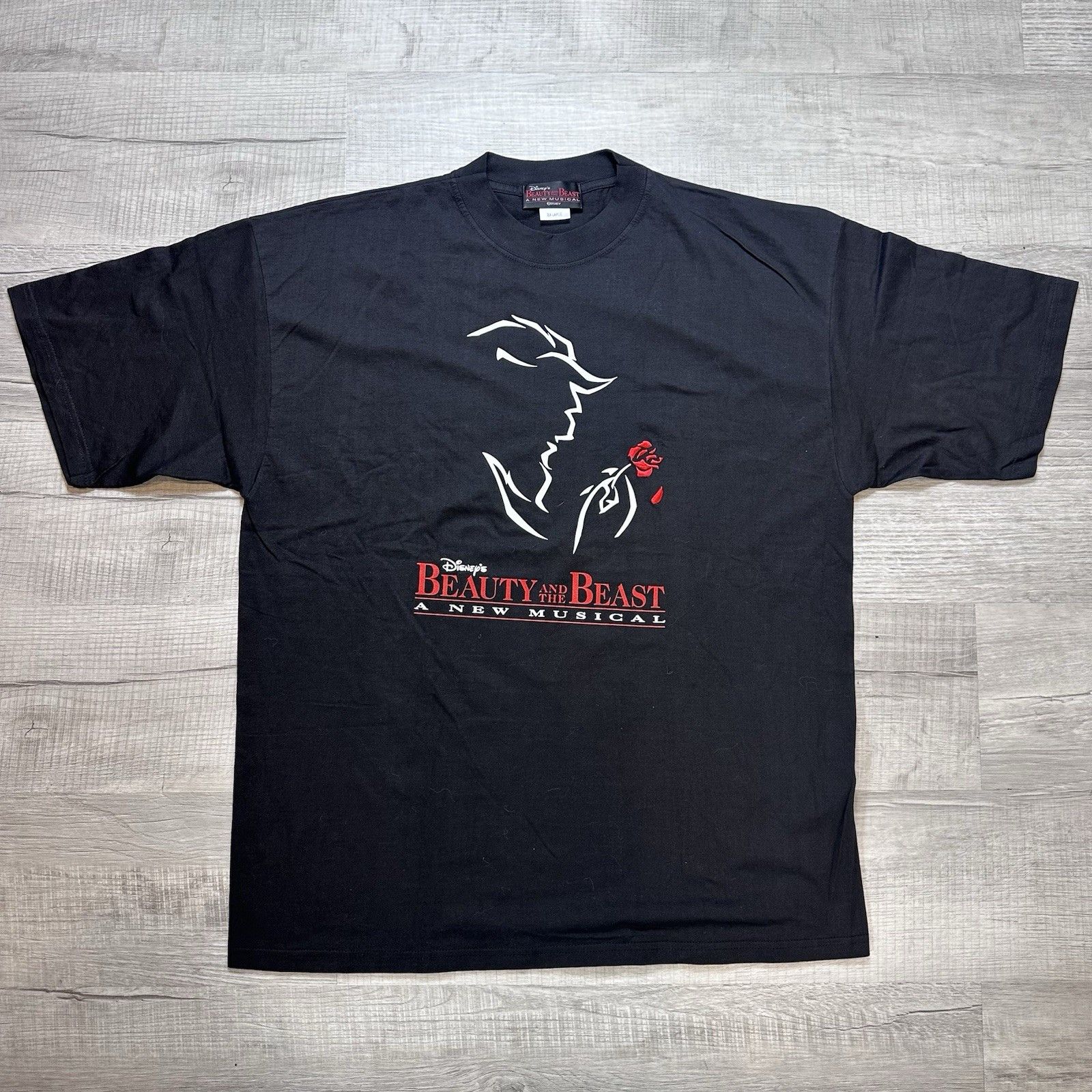 Disney Rare Vintage DISNEY Beauty & The Beast Broadway Musical XL Size US XL / EU 56 / 4 - 1 Thumbnail