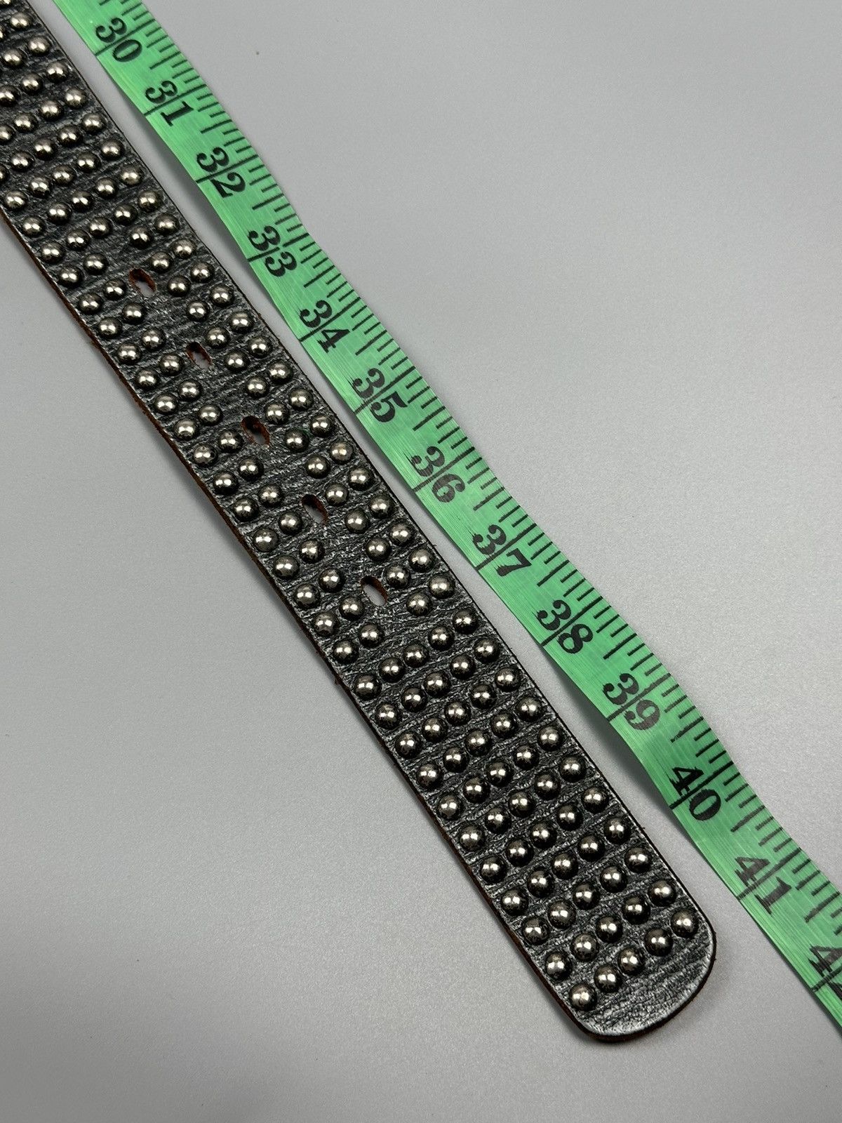 Boycott × Vintage Vintage Boycott Multi Studded Leather Belts Size 34 - 9 Thumbnail