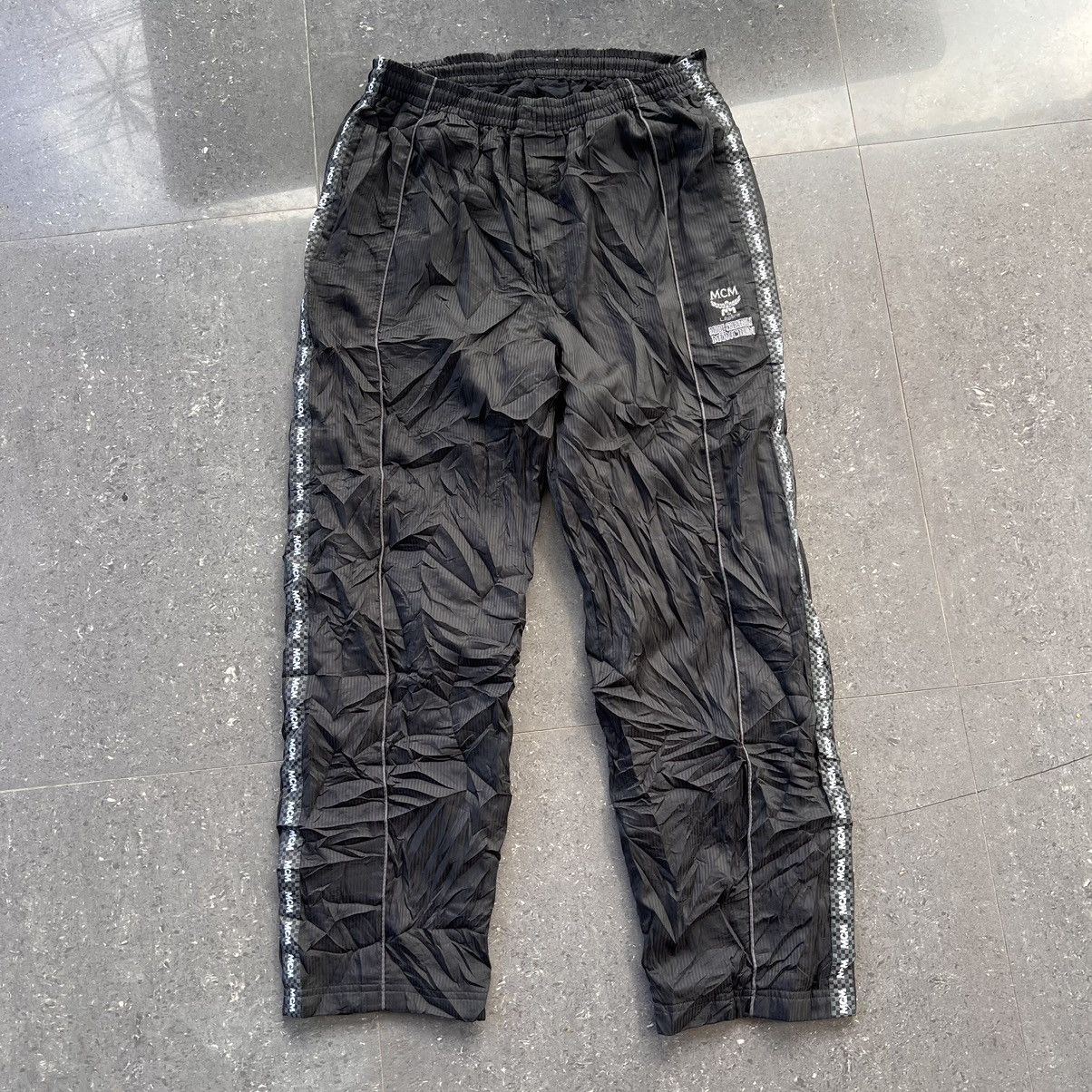 Designer × MCM 💥RARE💥 VINTAGE MCM TRACK PANTS Size US 31 - 2 Thumbnail