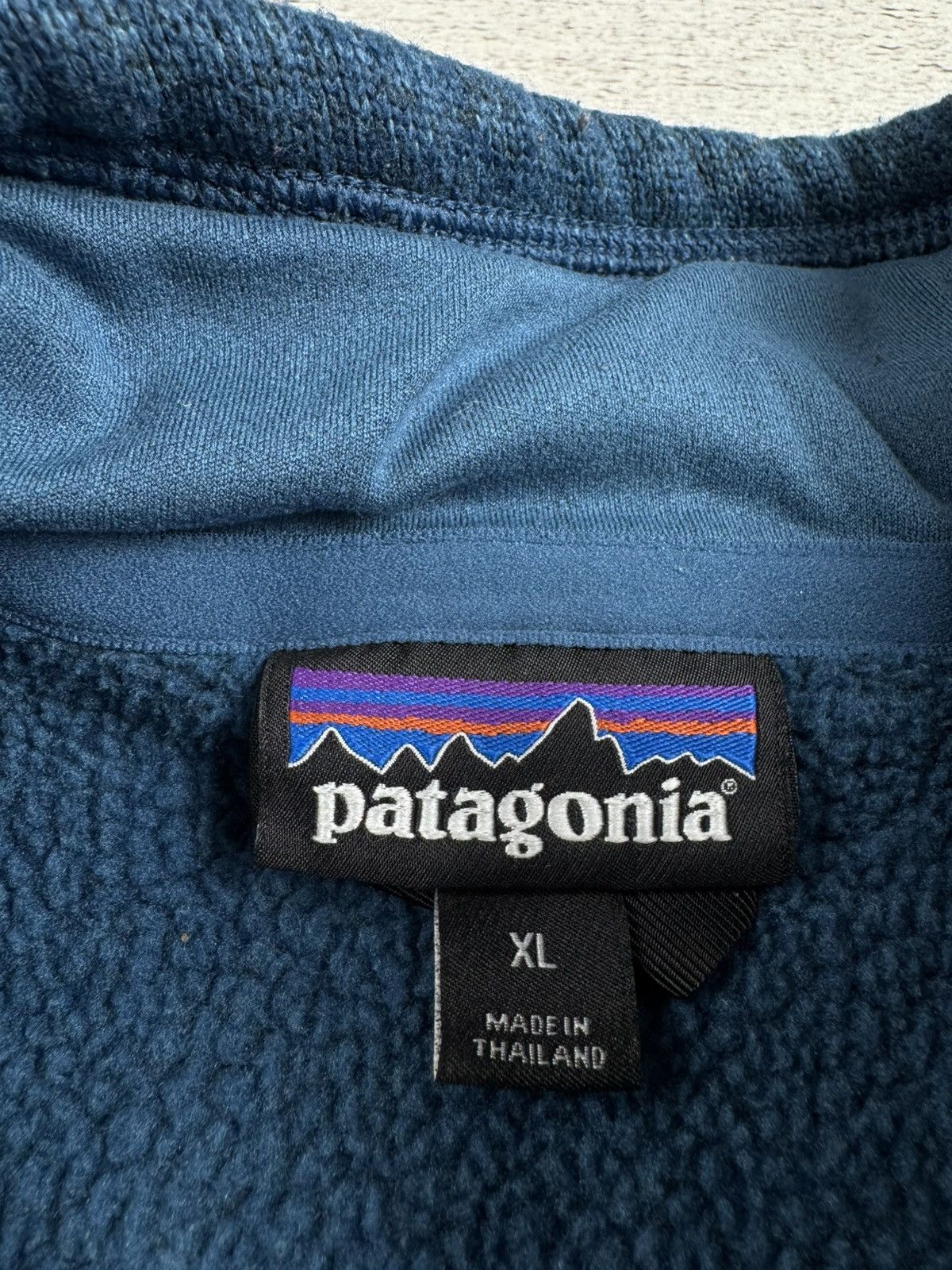 Patagonia Patagonia Hiking Blue Men’s XL Outdoor 1/3 Polyester Fleece Pullover Zip Jacket Size US XL / EU 56 / 4 - 9 Thumbnail