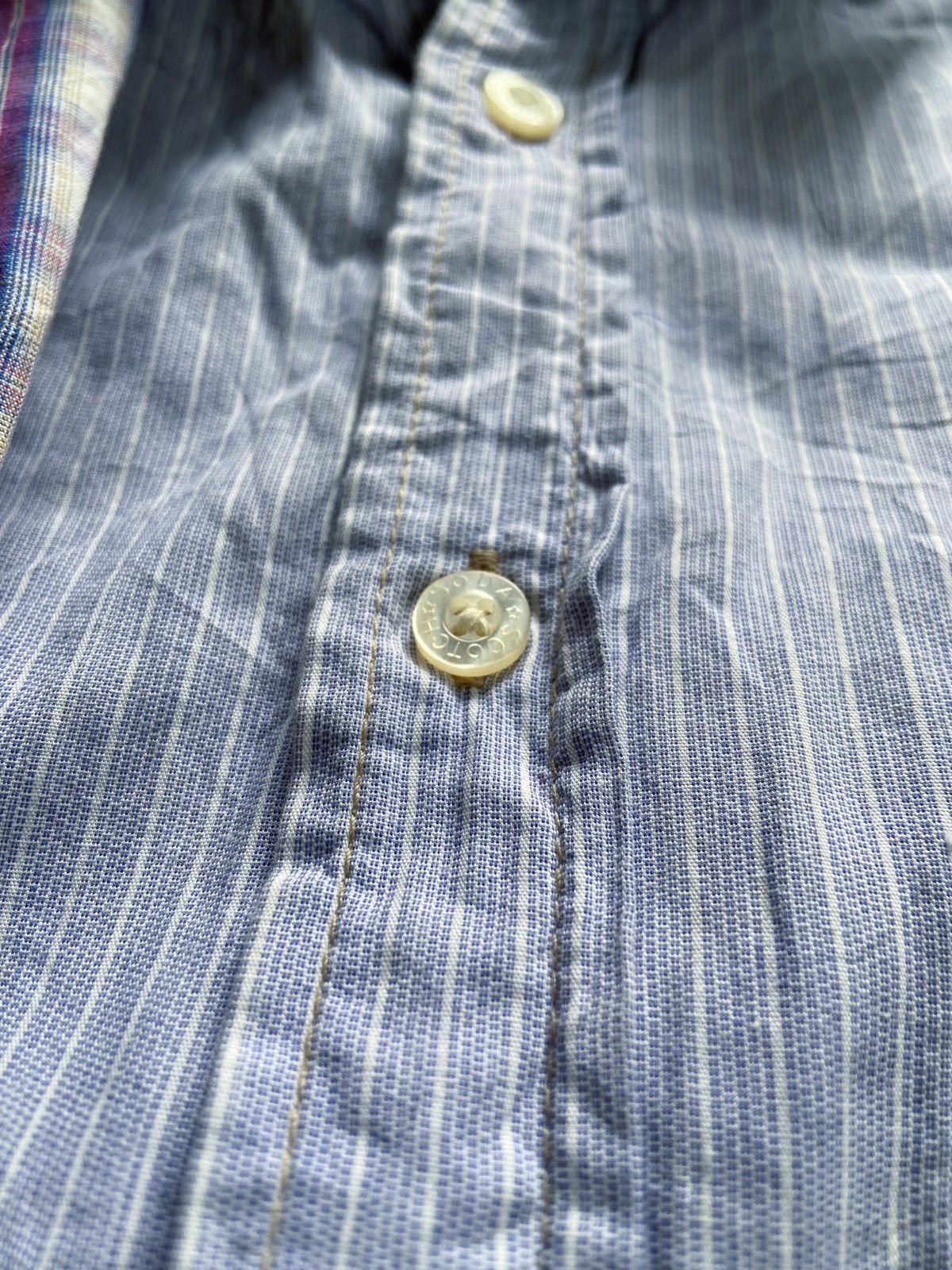 Beauty Beast SCOTCH & SODA DOUBLE LAYER BUTTON UP SHIRT Size US M / EU 48-50 / 2 - 9 Thumbnail