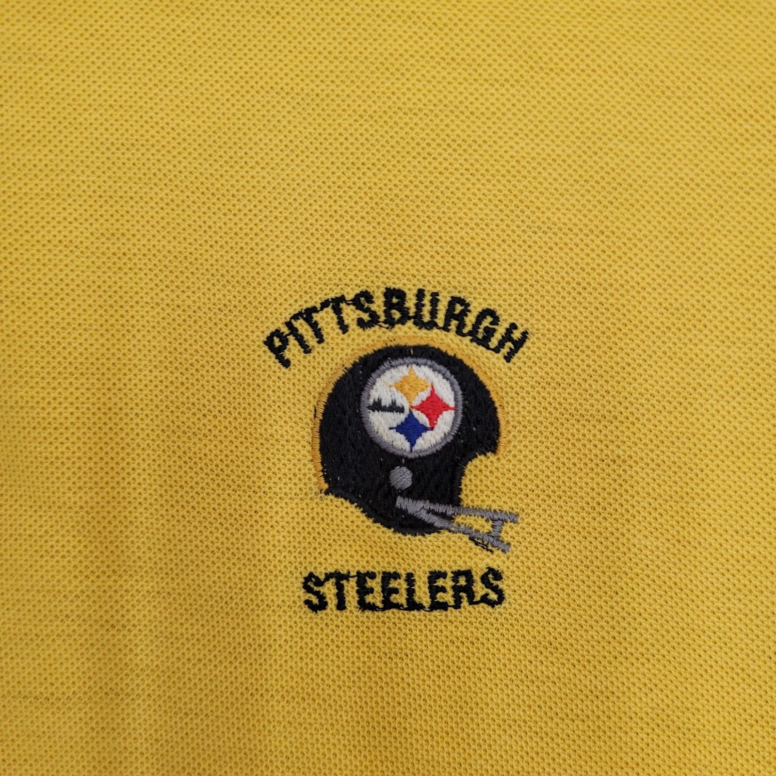 Logo 7 VTG 80s Pittsburgh Steelers Logo 7 Polo Shirt M/L 21x25 USA Size US M / EU 48-50 / 2 - 3 Thumbnail