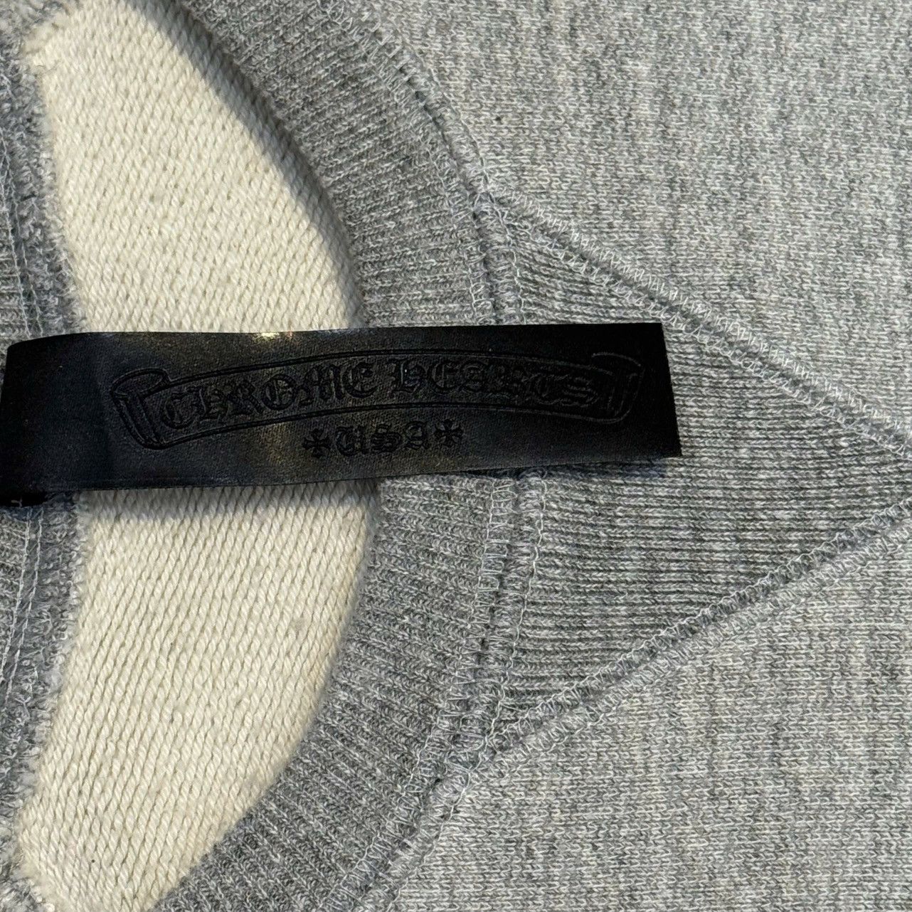 Chrome Hearts Chrome Hearts Blind Spot Black Tripple Cross Sweater Gray Size US L / EU 52-54 / 3 - 3 Thumbnail