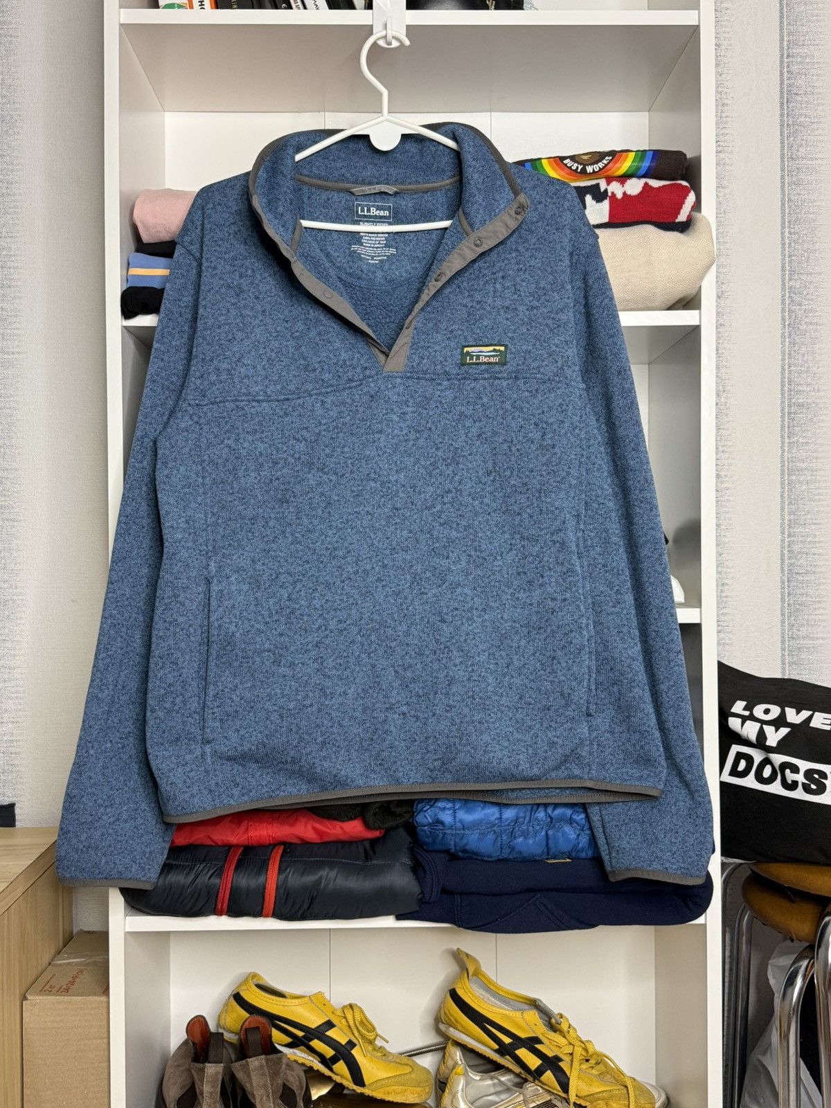L.L. Bean L.L.Bean blue mens fleece jacket size L Size US L / EU 52-54 / 3 - 2 Thumbnail
