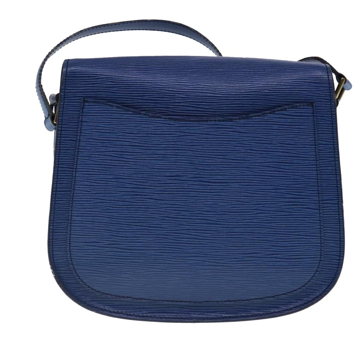 Louis Vuitton LOUIS VUITTON Epi Saint Cloud GM Shoulder Bag Toledo Blue Size ONE SIZE - 2 Thumbnail