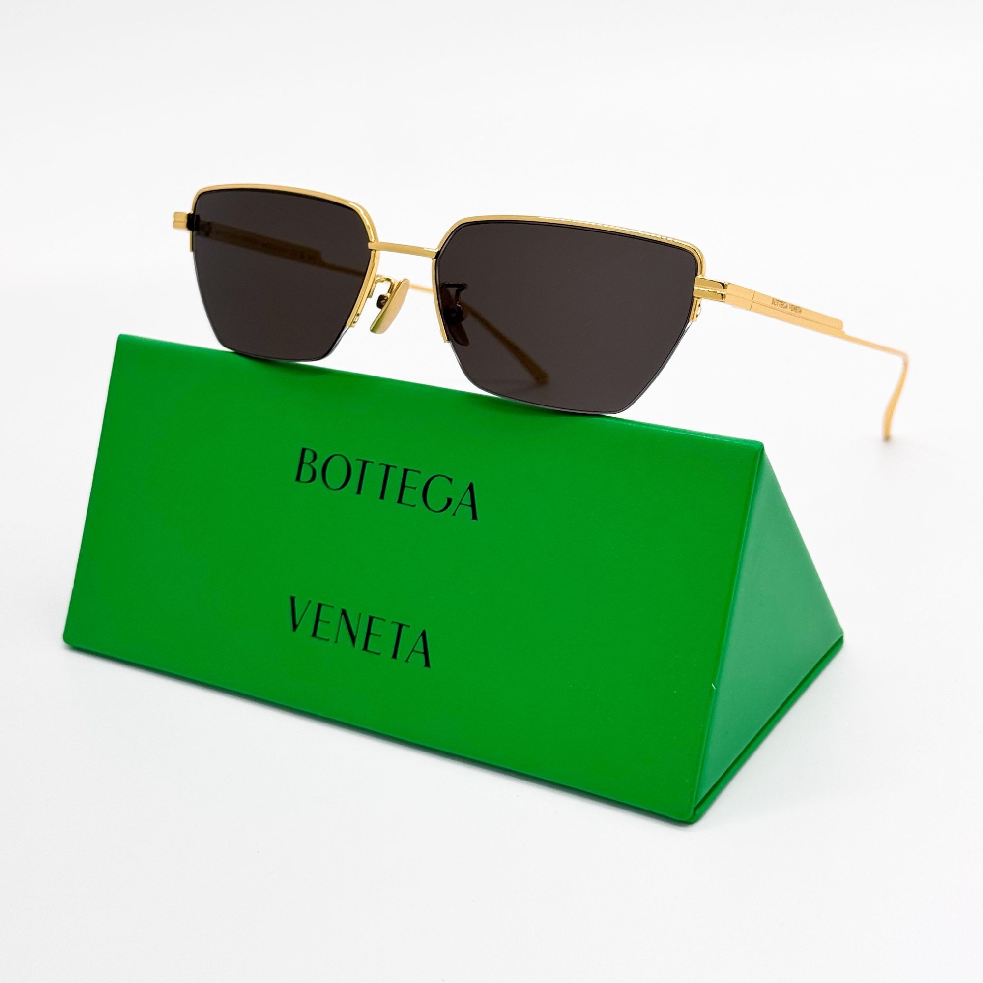 Bottega Veneta NEW BOTTEGA VENETA BV1107S 004 CAT EYE GOLD 