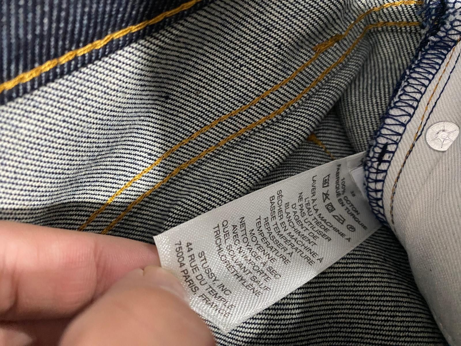 Stussy New Classic Jeans Denim Size US 38 / EU 54 - 12 Thumbnail