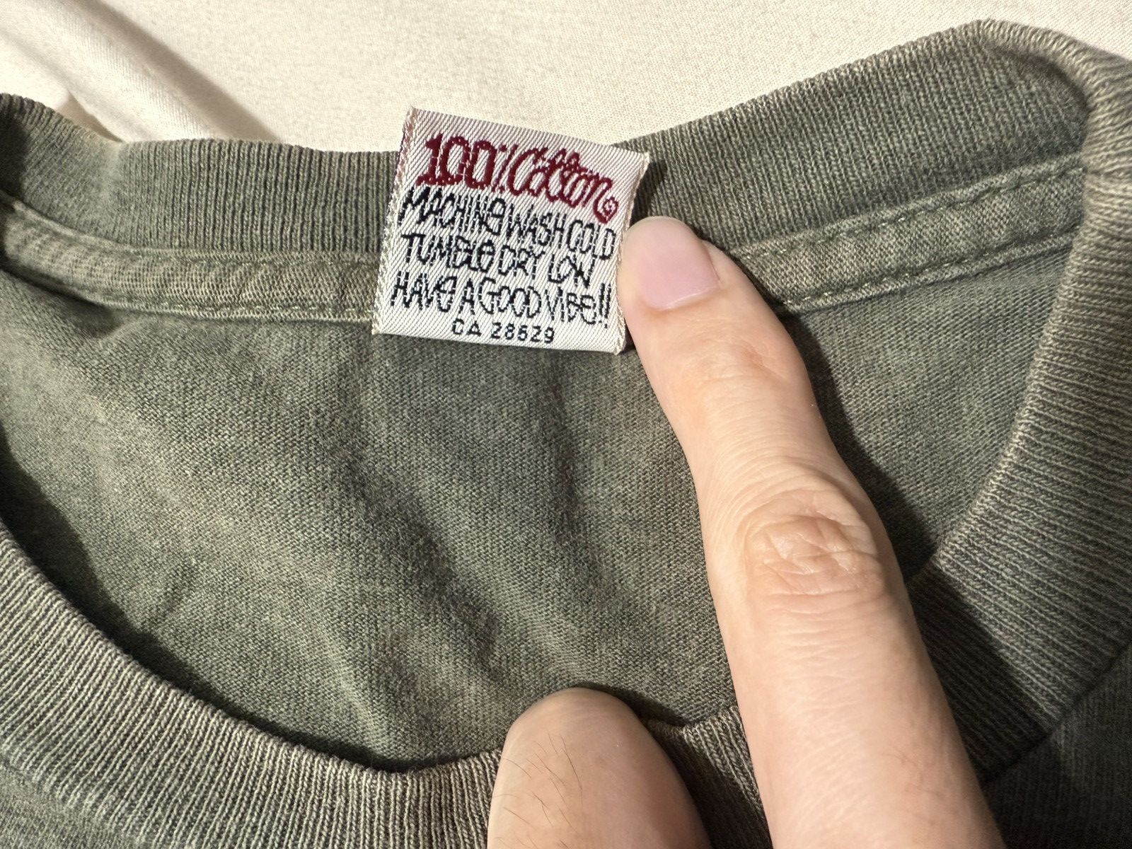 Stussy × Vintage Vintage 90s Made in USA Stussy T-Shirt Size US L / EU 52-54 / 3 - 4 Thumbnail