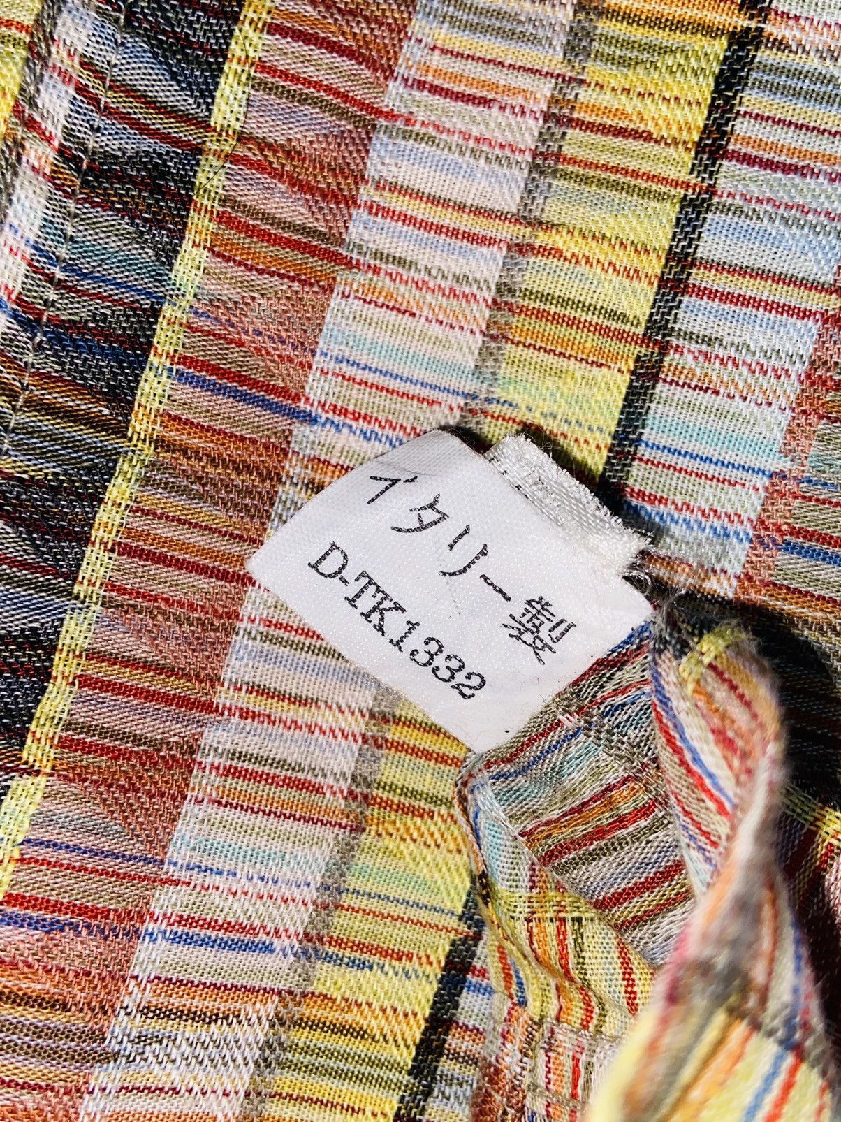Missoni MISSONI SPORT Signature Pattern Shirt Size 54L - 14 Thumbnail