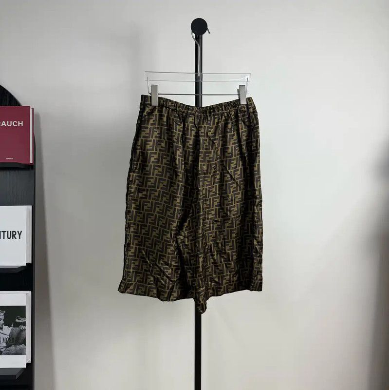 Fendi Fendi Colorful Silk Women's Shorts 0089 Size 23" - 1 Thumbnail