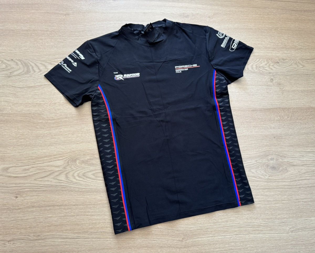 Porsche Design Vintage Porsche Carrera Cup Italia y2k Racing Formula 1 Tee Size US L / EU 52-54 / 3 - 1 Thumbnail