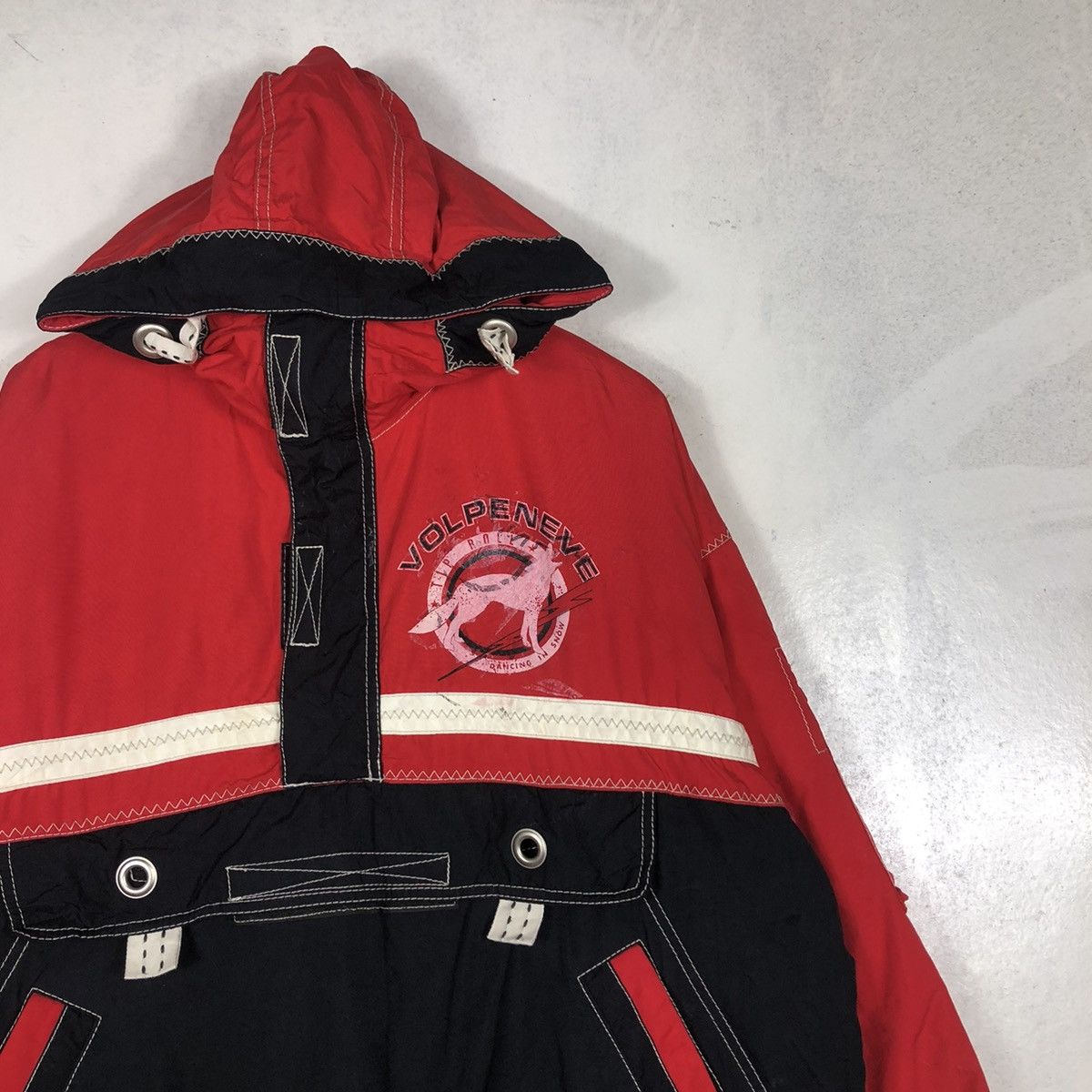 Japanese Brand × Vintage 📌VINTAGE ANORAK SKI JACKET VOLPENEVE JAPAN ART DESIGN Size US L / EU 52-54 / 3 - 7 Thumbnail