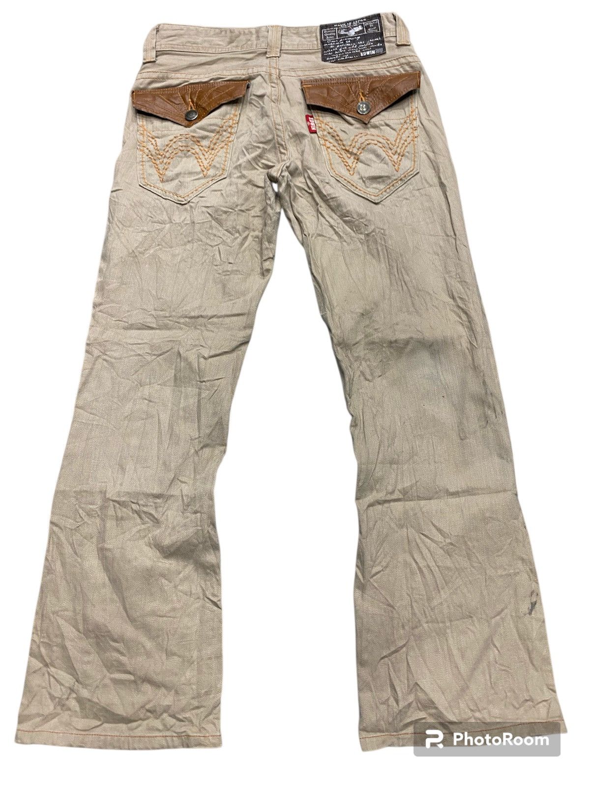 Edwin Flare jeans Edwan boot Cut japan 🇯🇵 Size US 32 / EU 48 - 1 Thumbnail