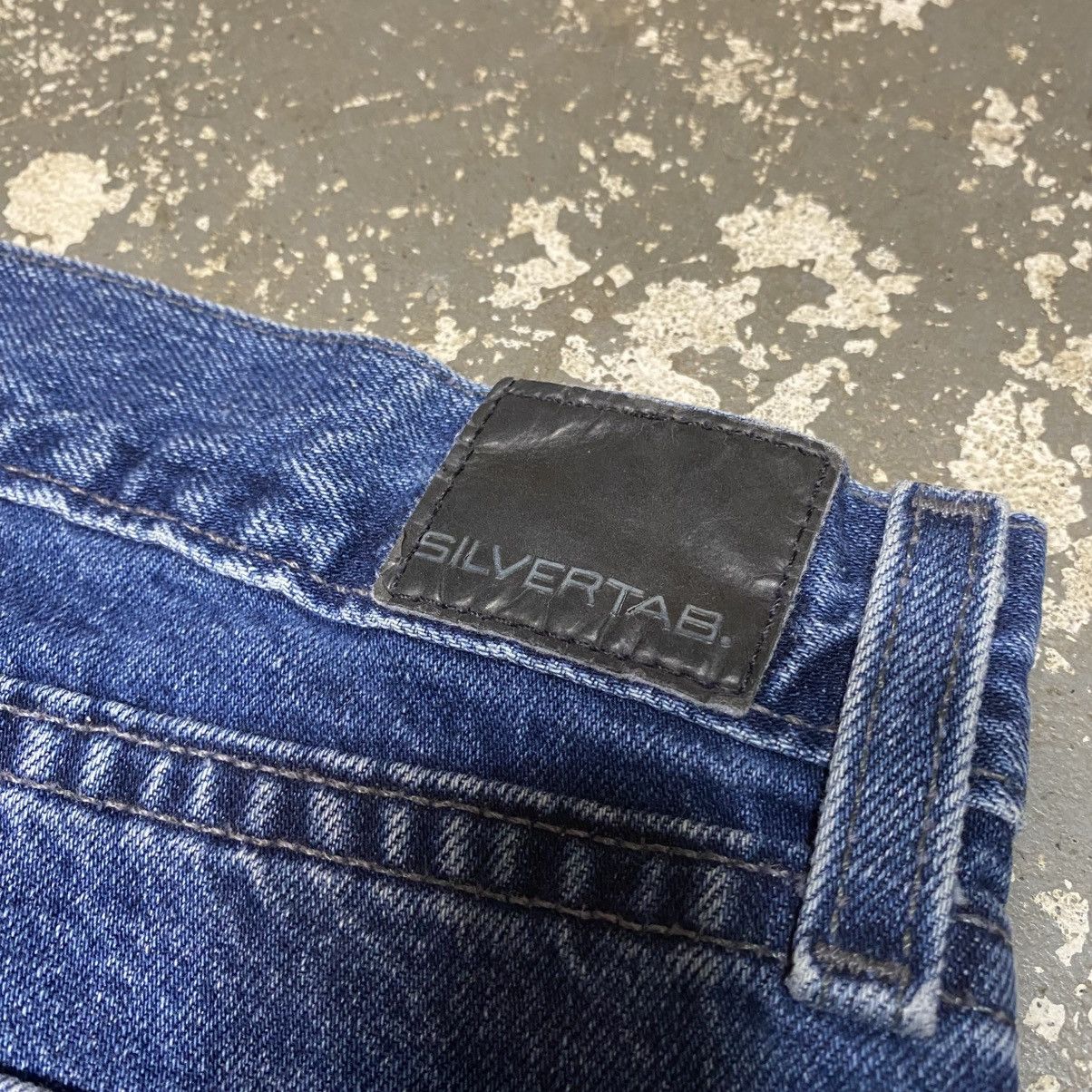 Levi's × Vintage Vintage Levi’s SilverTab Navy Baggy Boot Cut Fit Pants USA Size US 39 - 8 Thumbnail