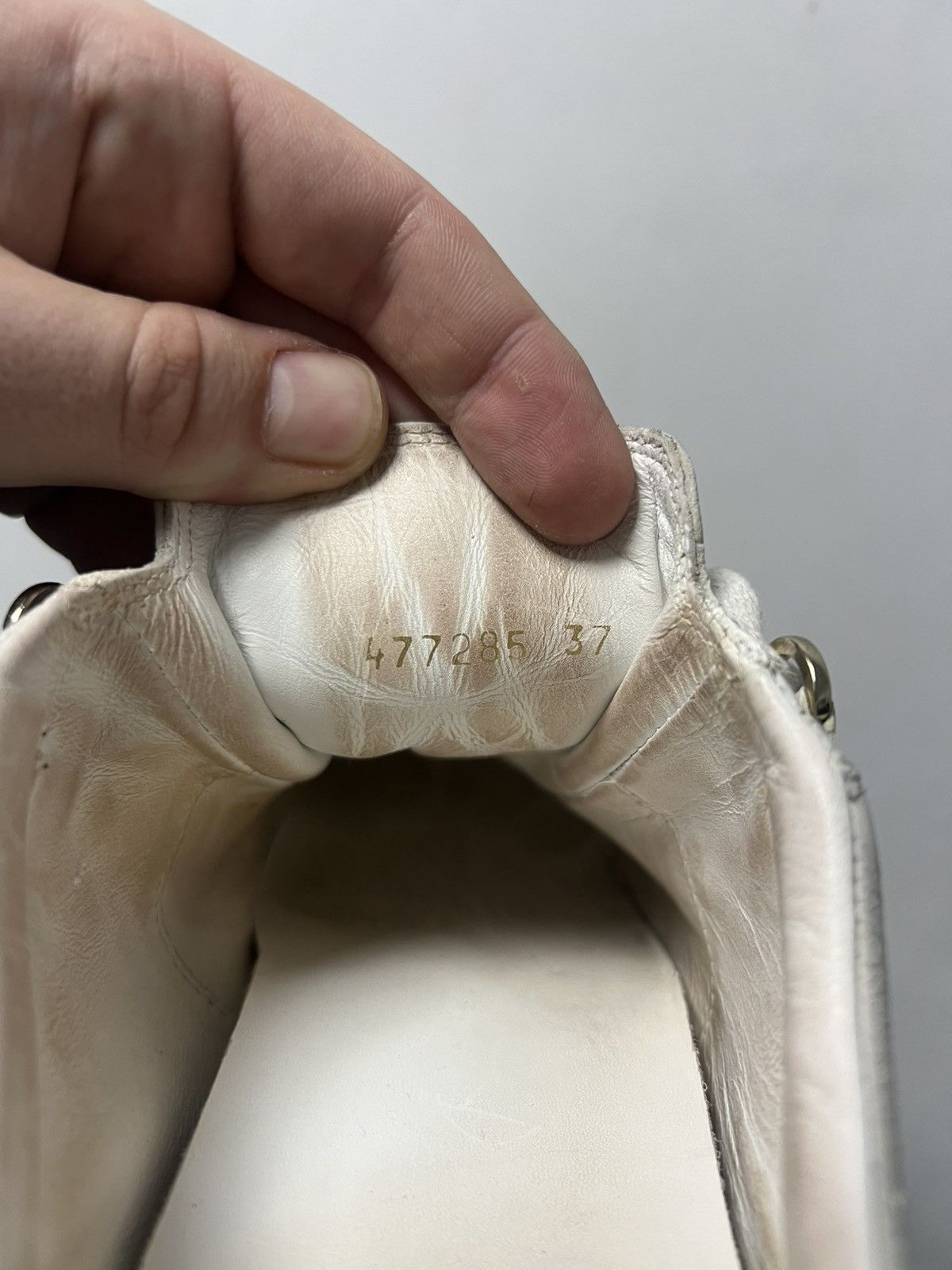 Balenciaga Balenciaga Arena Low Top Sneaker White Leather Size US 7.5 / EU 40-41 - 6 Thumbnail