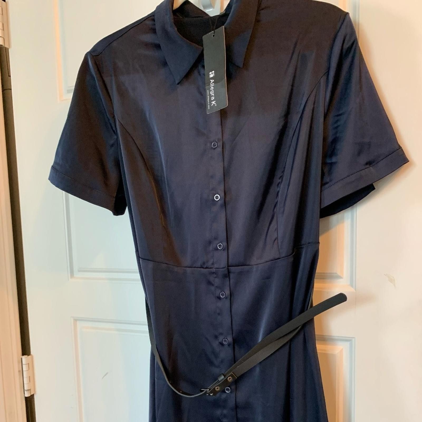 Other Alegra K Silk Dress Size L / US 10 / IT 46 - 1 Thumbnail