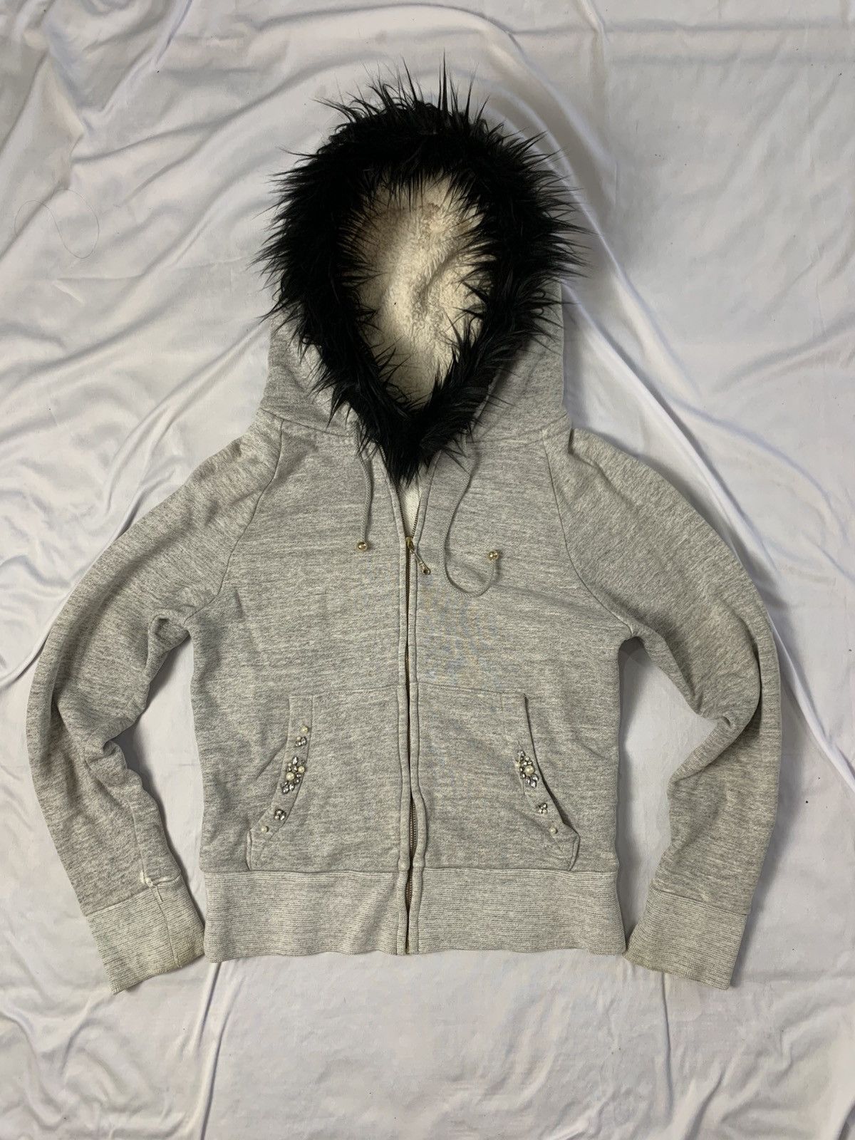 Le Grande Bleu (L.G.B.) Fur hoodie japanese style ef-de vkei unfefined ifsx Size US S / EU 44-46 / 1 - 4 Thumbnail