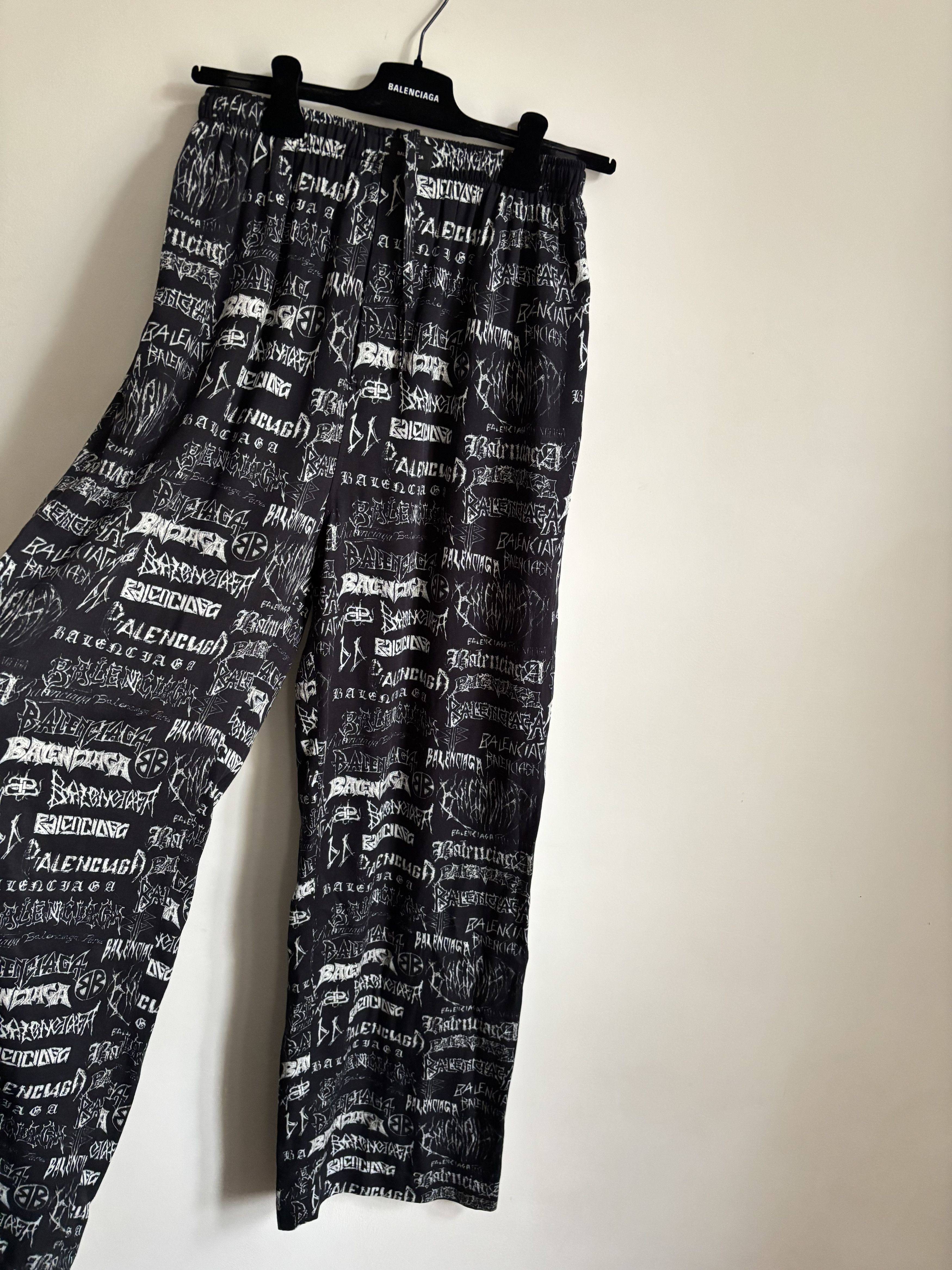 Balenciaga Pyjama pants diy metal Size US 36 / EU 52 - 2 Thumbnail