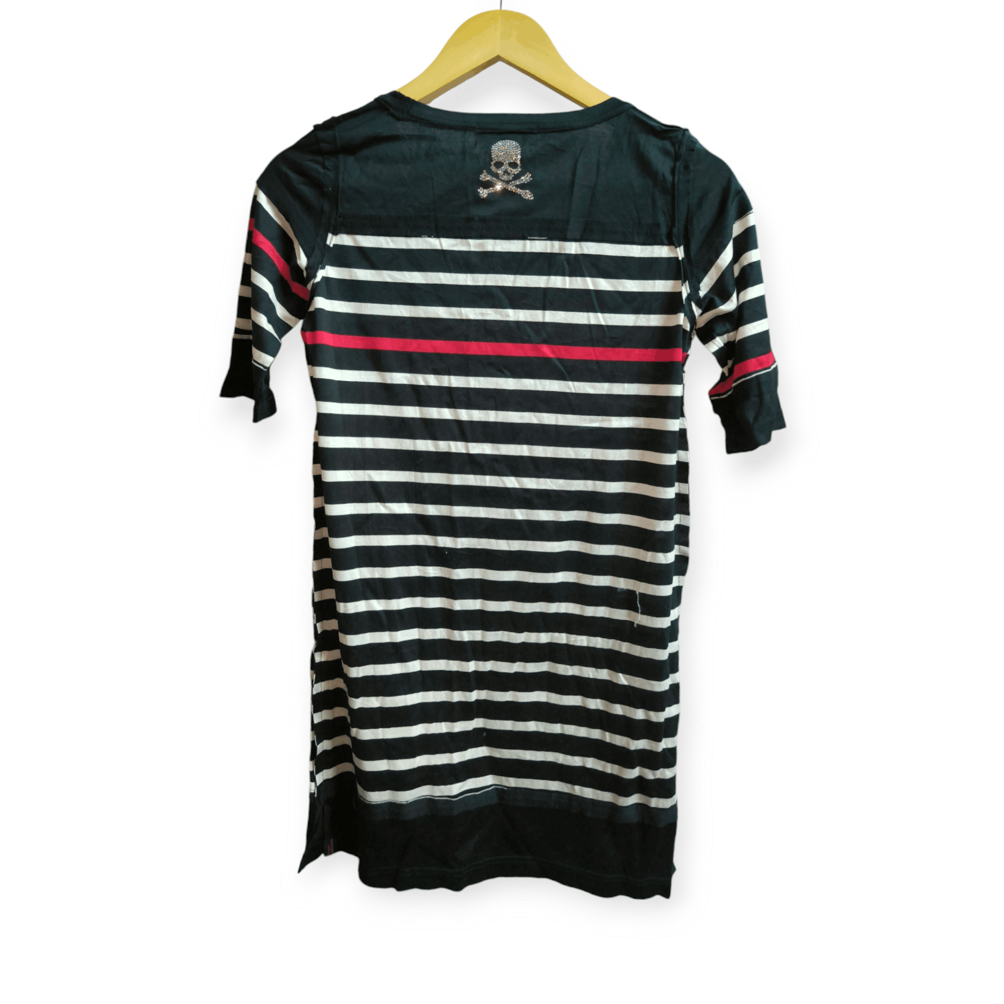 Japanese Brand × Mastermind Production Mastermind Japan Striped Tee Size XS / US 0-2 / IT 36-38 - 3 Thumbnail