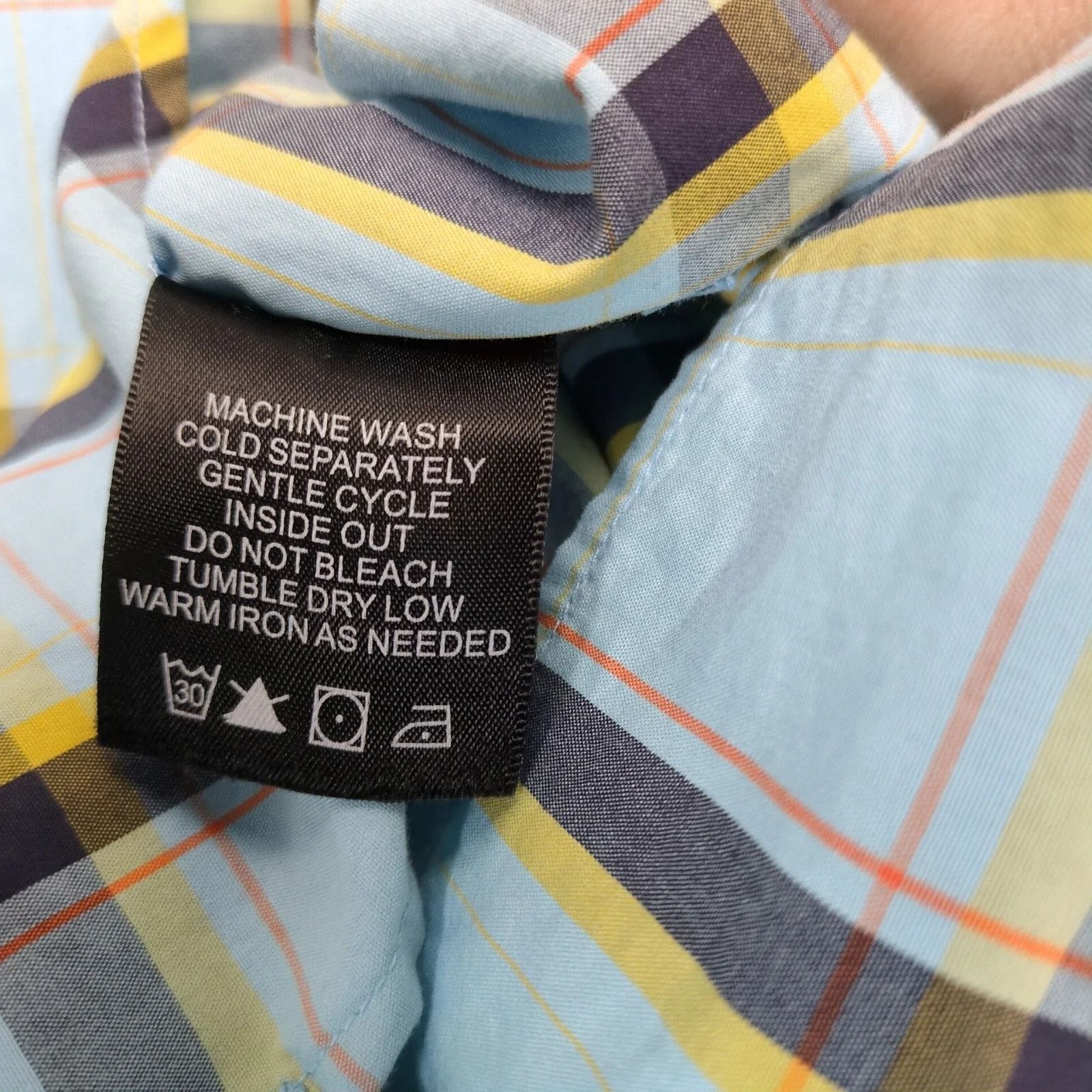 Other Magpul Industries Lt Blue Plaid Snap Up Shirt Men's M Casual Size US M / EU 48-50 / 2 - 4 Thumbnail
