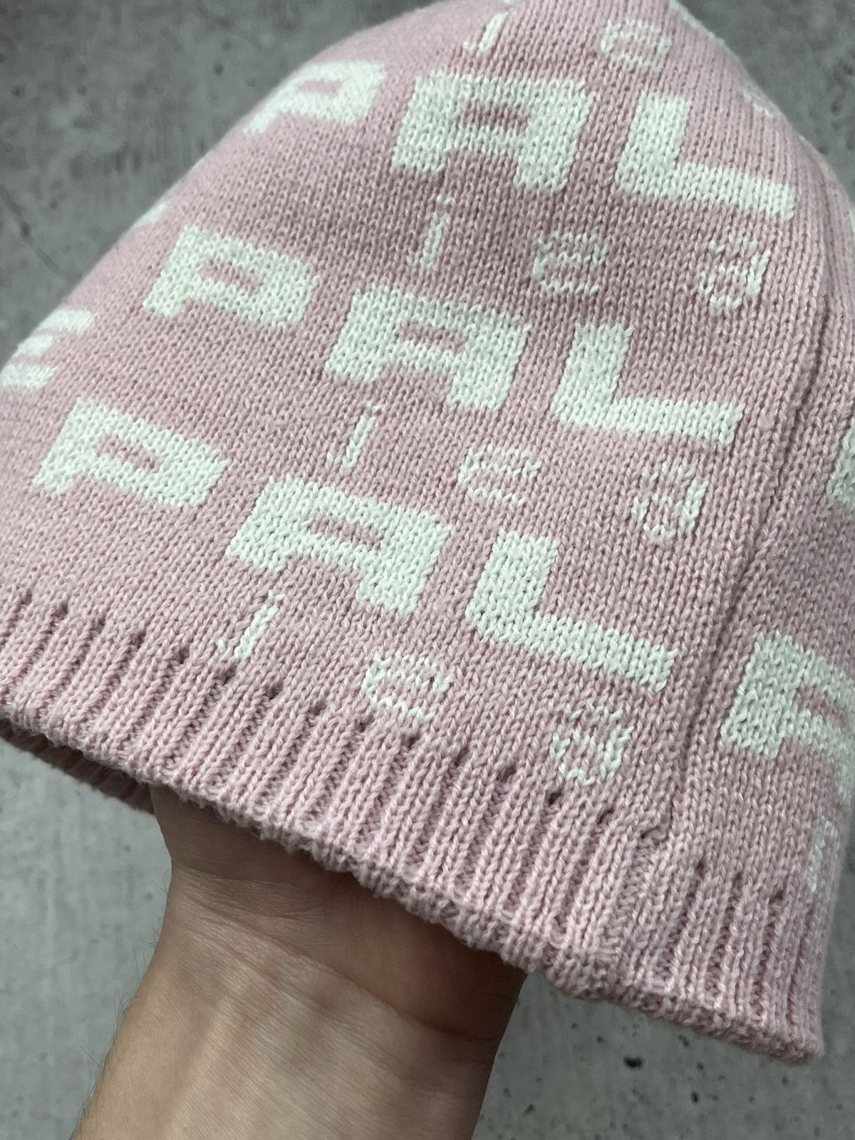Palace Pink Palace Print Beanie OS Size ONE SIZE - 4 Thumbnail
