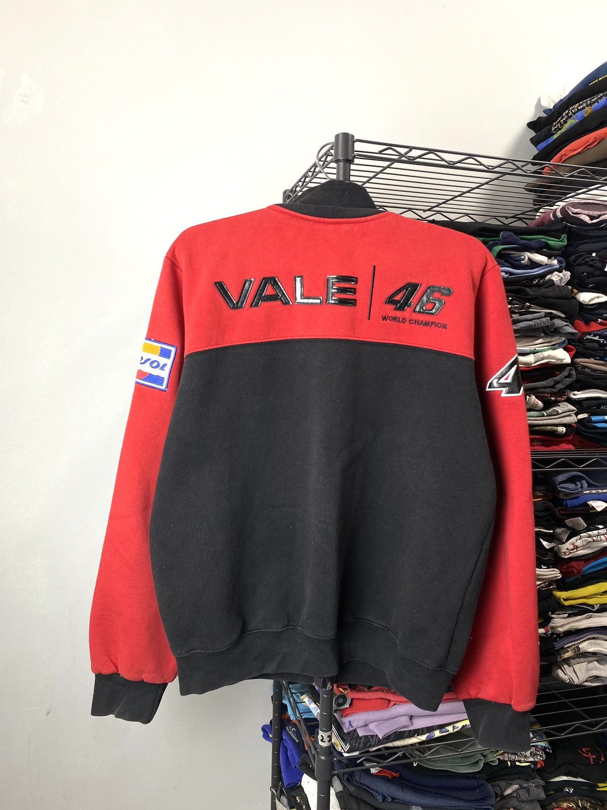 Honda 90’s Vintage Vale 46 Repsol Jacket Sweatshirt Moto GP Size US M / EU 48-50 / 2 - 2 Thumbnail