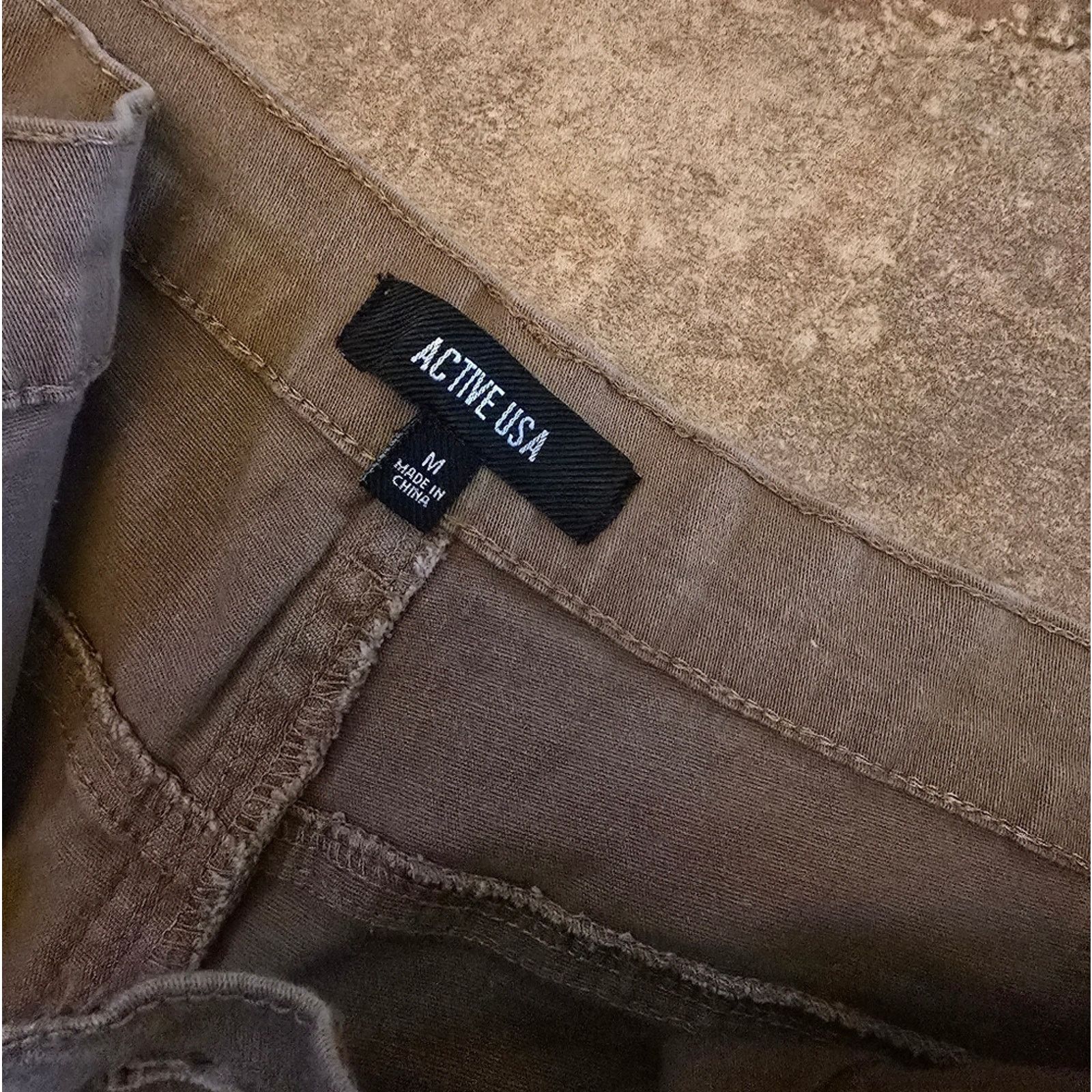 Other Chocolate Denim | ACTIVE USA | Cargo Jean Size 27" / US 4 / IT 40 - 3 Thumbnail