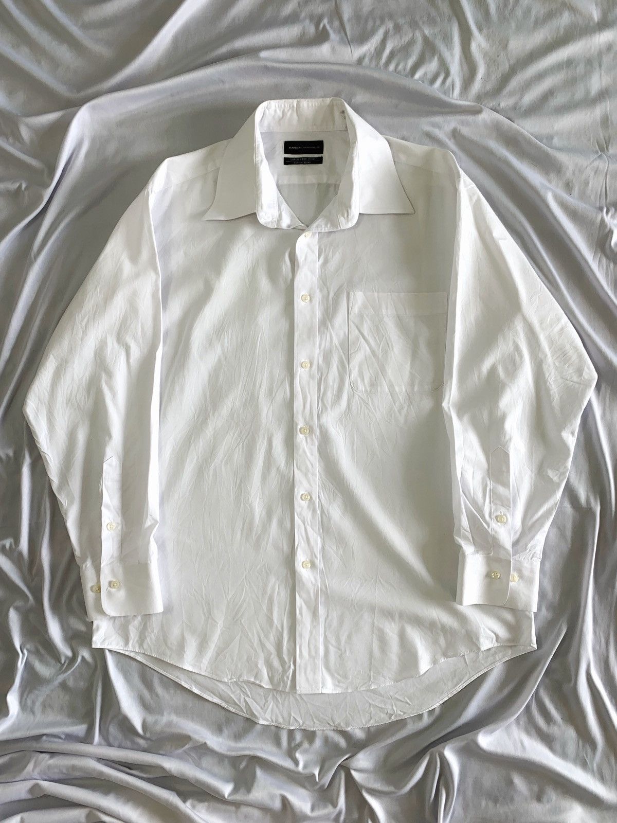 vintage kansai yamamoto white button up shirt oxford