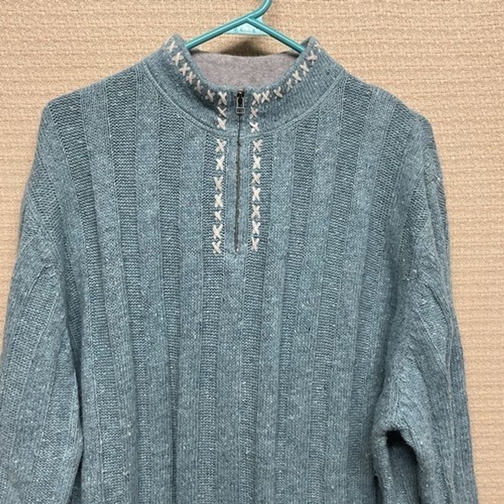 Woolrich Woolen Mills Woolrich Aquifer Heather Zip MockNeck Sweater Women Size 2XL Size XXL / US 16-18 / IT 52-54 - 4 Thumbnail