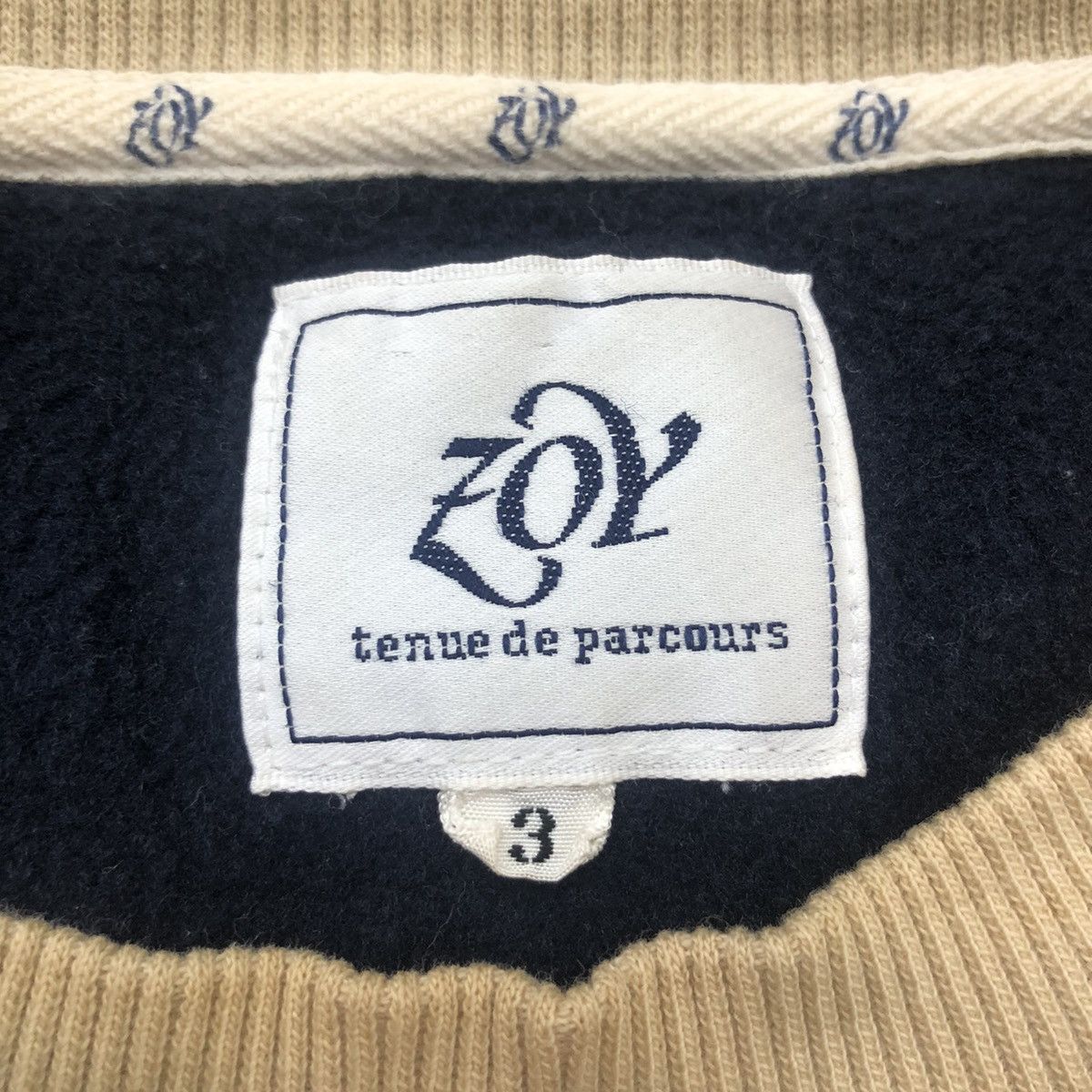 Vintage Vintage ZOY Golf Sweatshirt Two Tones Pullover Jumper Size US XXL / EU 58 / 5 - 5 Thumbnail