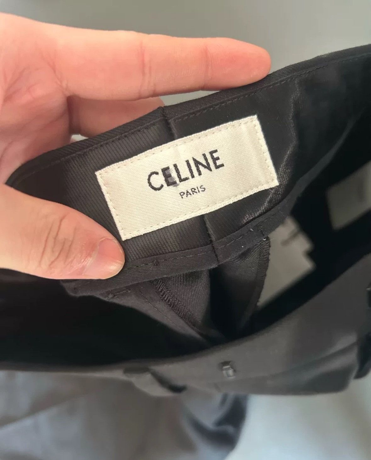 Celine Celine 2019SS first generation double pure wool trousers Size US 44 / EU 60 - 4 Thumbnail