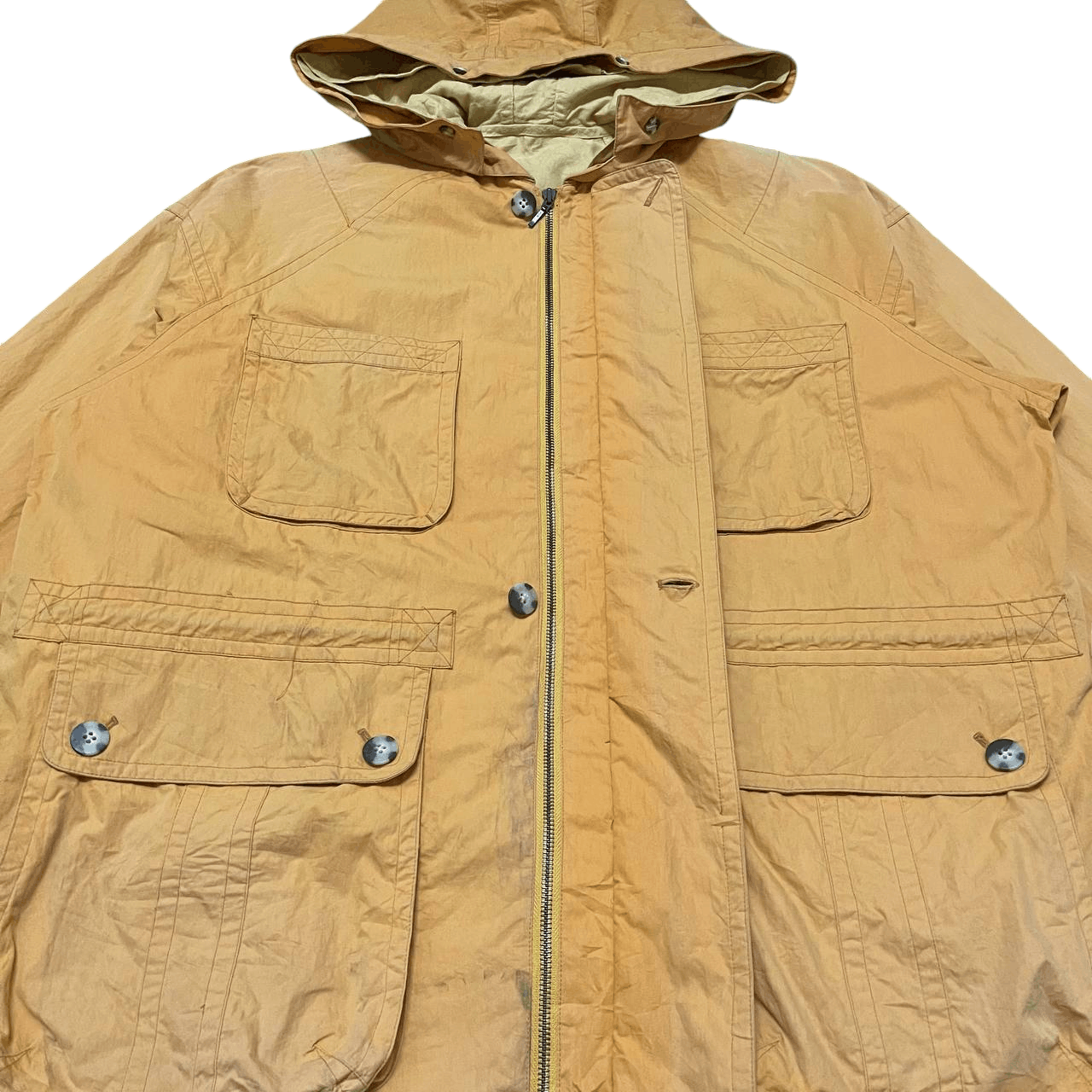 Hai Sporting Gear Vintage Hai Sporting Gear Issey Miyake Hooded Jacket Size US M / EU 48-50 / 2 - 6 Thumbnail
