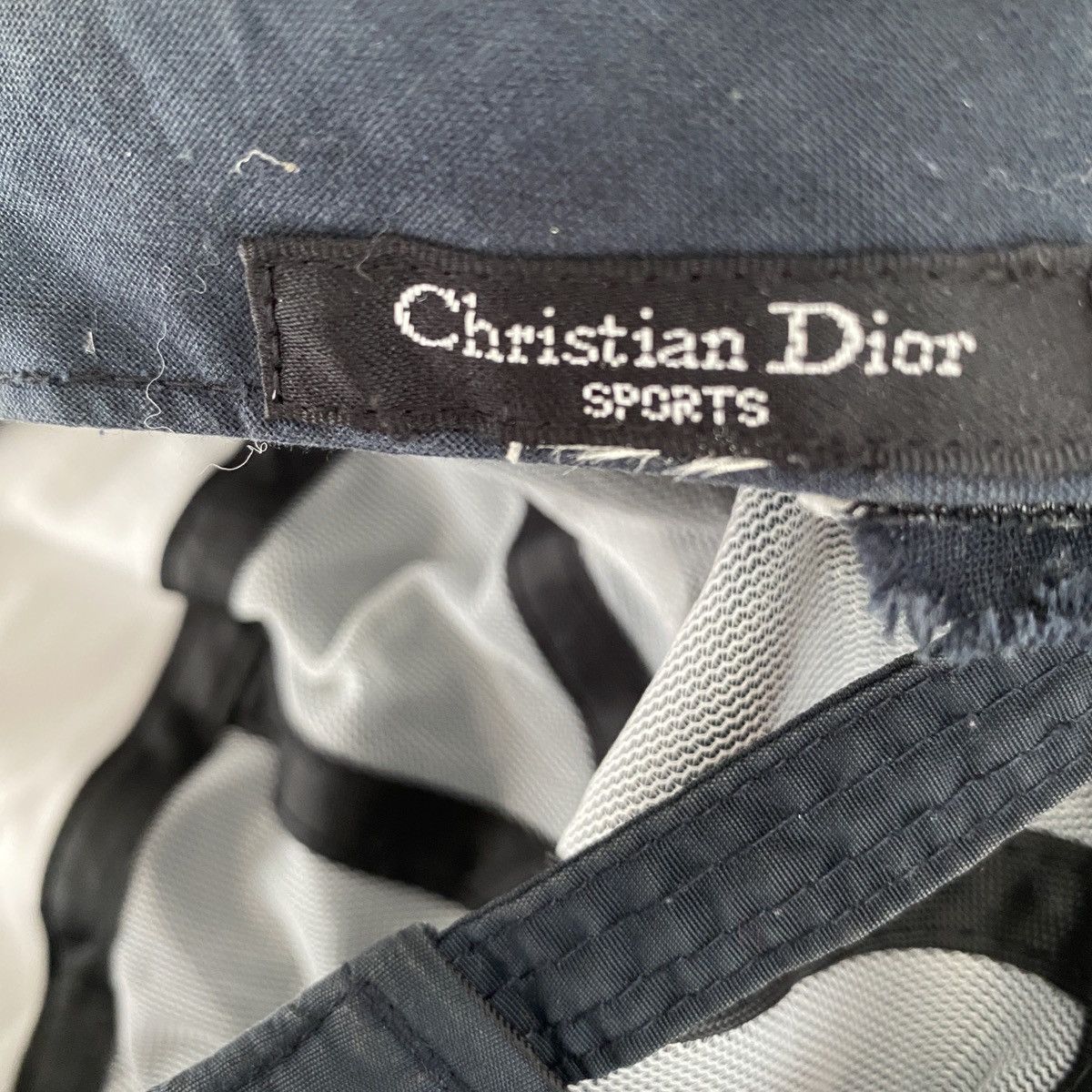 Christian Dior Monsieur × Vintage Vintage Christian Dior Trucker Hat Size ONE SIZE - 4 Thumbnail