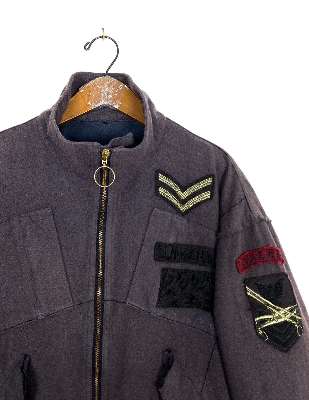Vintage Rare‼️ Vintage Sunfaded RNA Republic Military Zipper Jacket Size US S / EU 44-46 / 1 - 4 Thumbnail