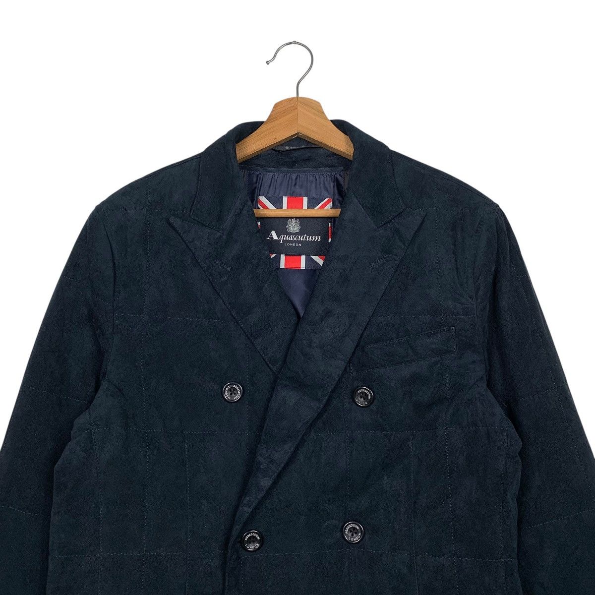 Aquascutum Aquascutum Double Breasted Wool Coat Size US L / EU 52-54 / 3 - 2 Thumbnail