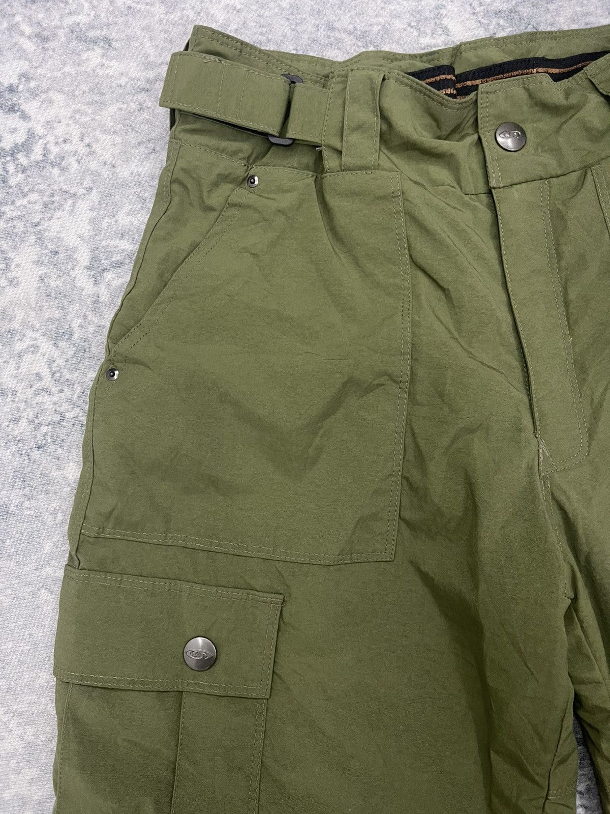 Salomon Salomon Vintage Gorpcore Cargo Ski Pants Size US 29 - 7 Thumbnail