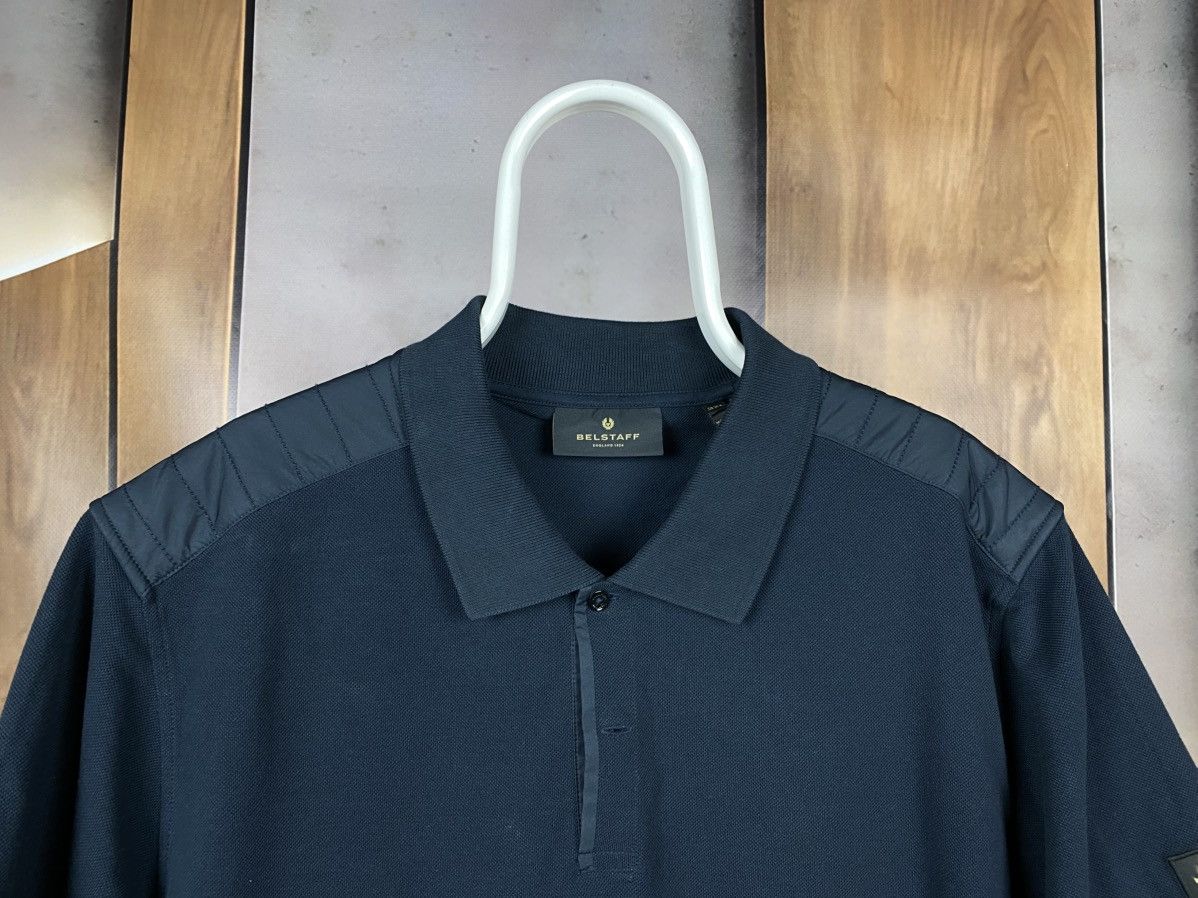 Belstaff 🌑Polo T-Shirt Belstaff Nylon Shoulder Inserts 🌑 Size US XXL / EU 58 / 5 - 4 Thumbnail