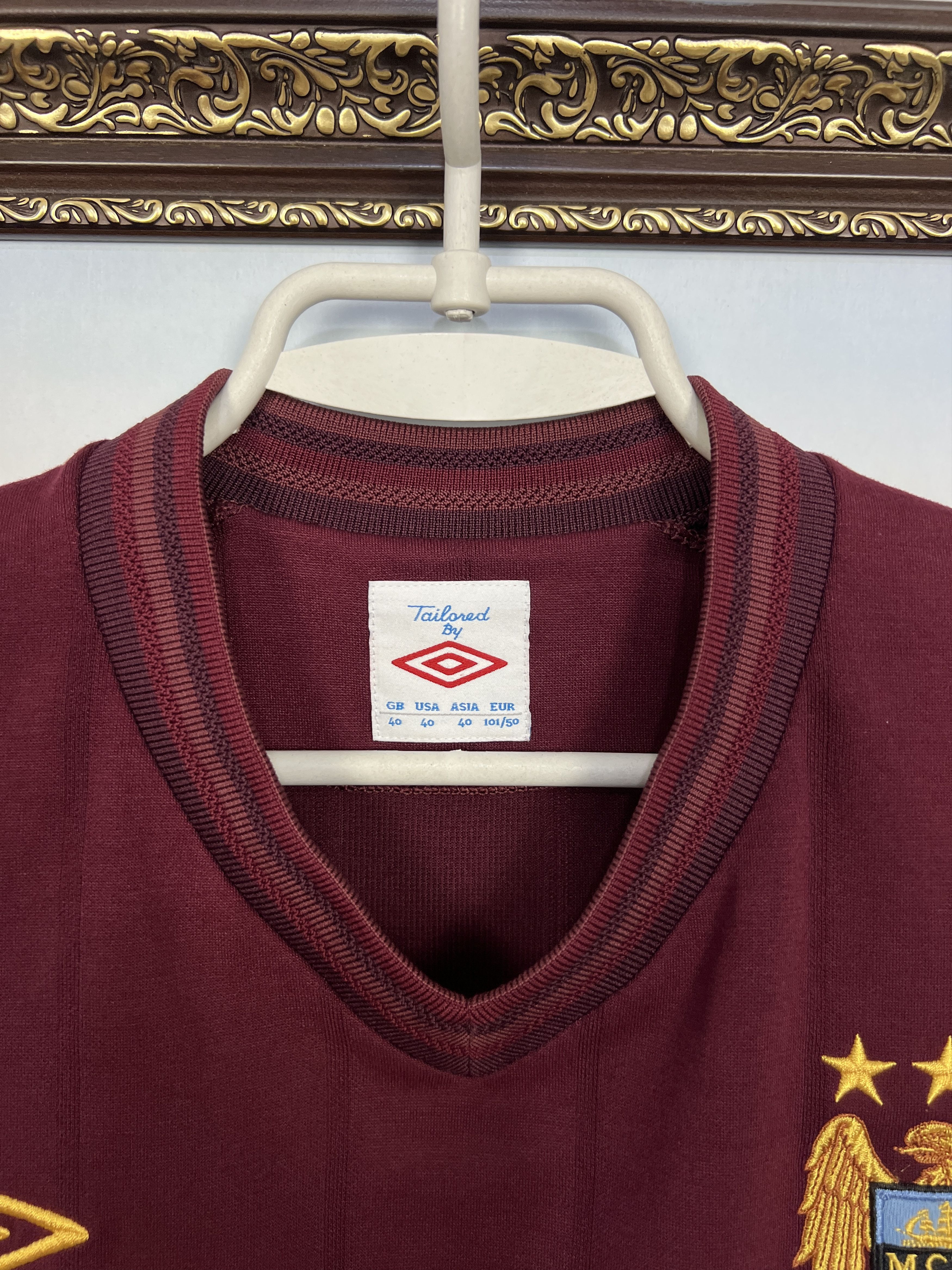 Umbro Manchester City Away football shirt 2012 Player Issue #5 Size US M / EU 48-50 / 2 - 6 Thumbnail