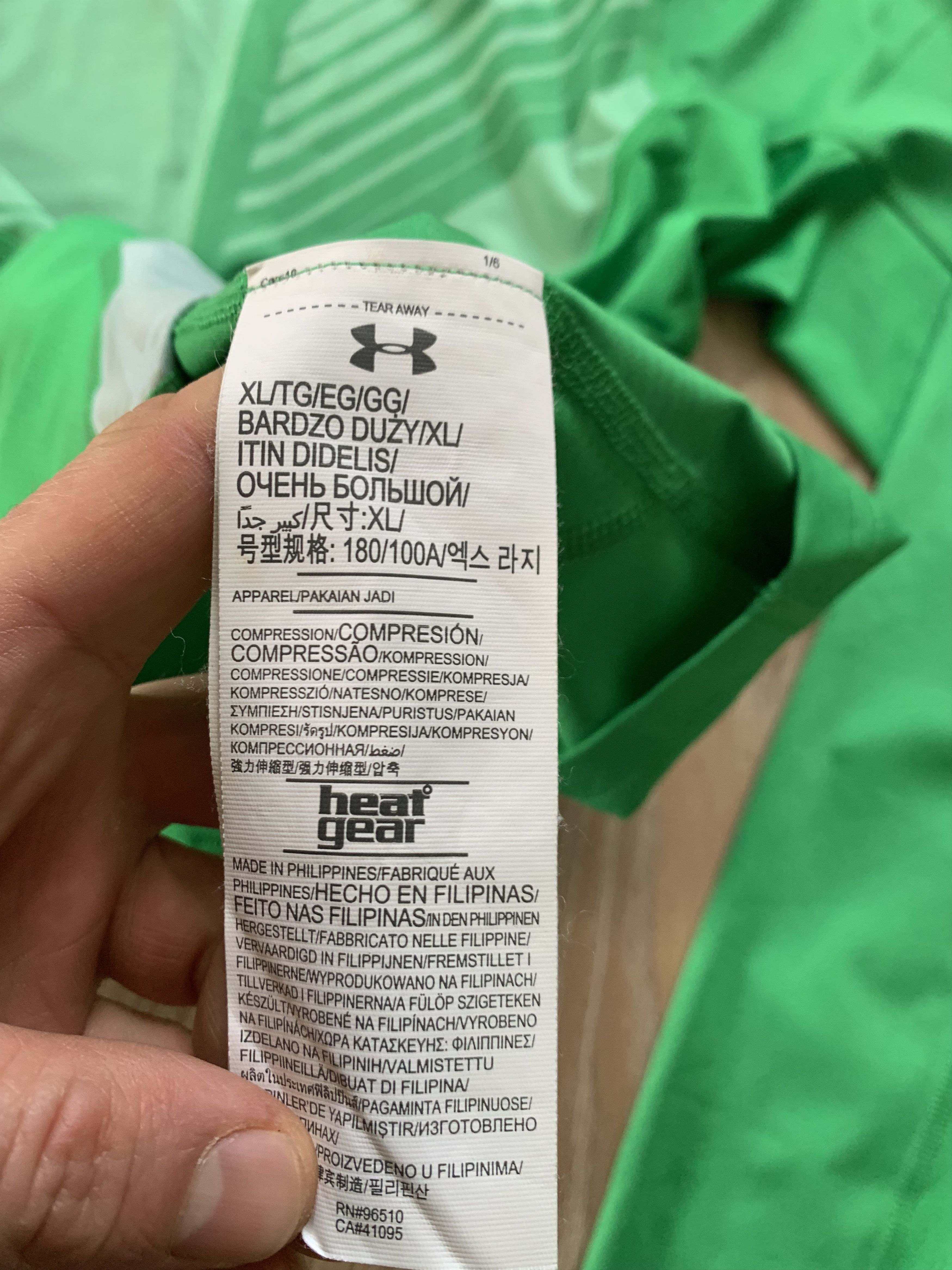 Under Armour Under Armour Long Sleeve Compression Training Rushguard Size US XL / EU 56 / 4 - 7 Thumbnail