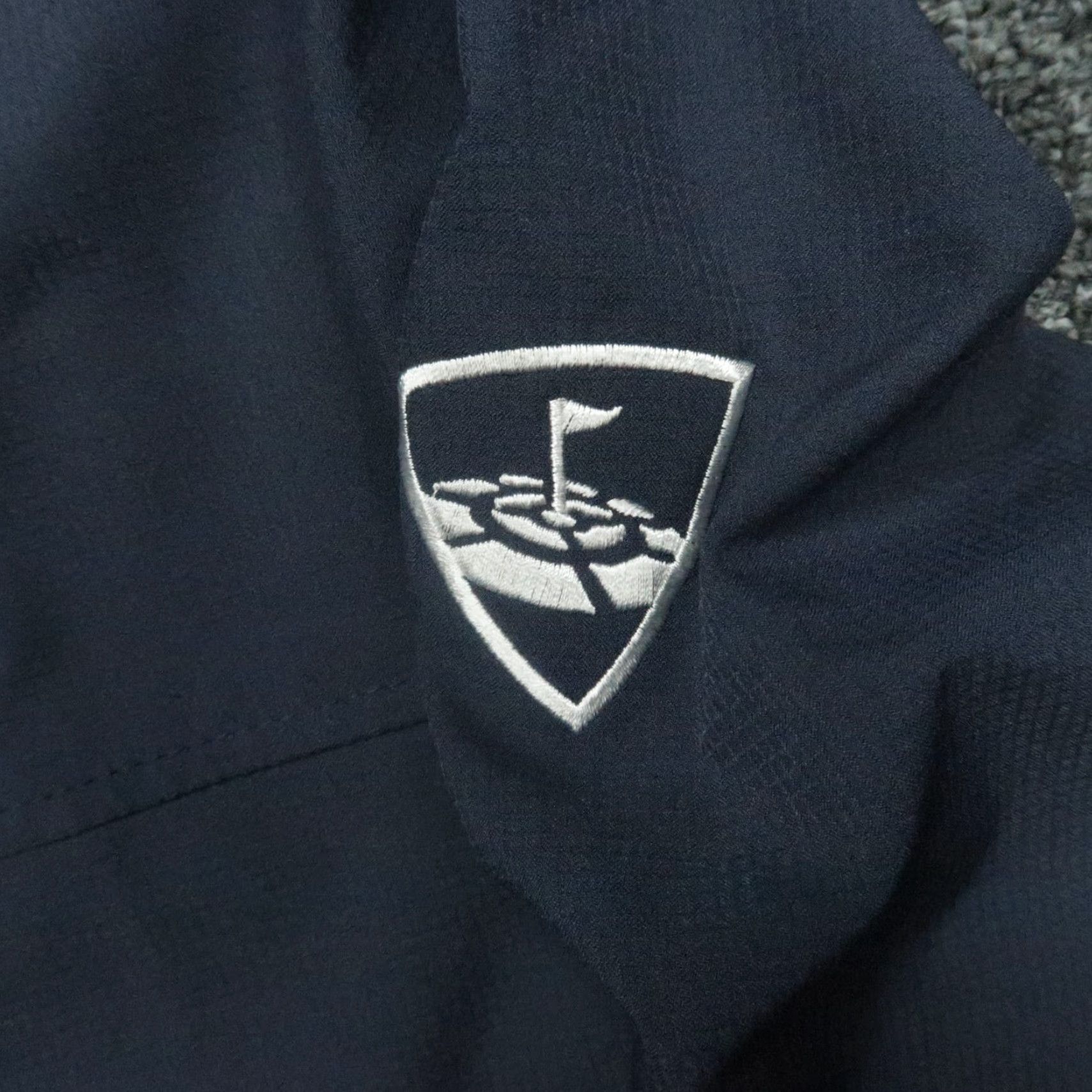 TravisMathew Travis Mathew Jacket Men Medium Blue Wanderlust Full Zip Pockets Hooded Golf Windbreaker Size US M / EU 48-50 / 2 - 5 Thumbnail