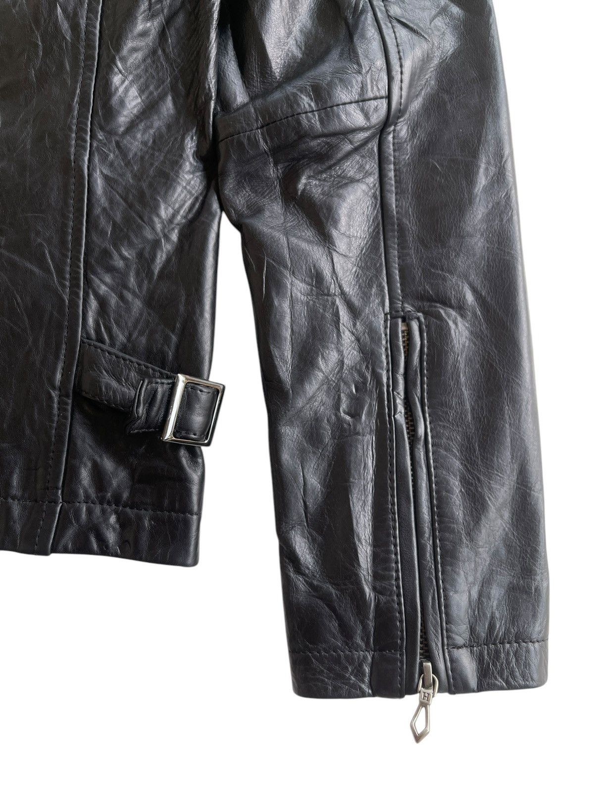 Japanese Brand HARUF Sheepskin Bono Hooded LGB Style Jacket Size L / US 10 / IT 46 - 11 Thumbnail