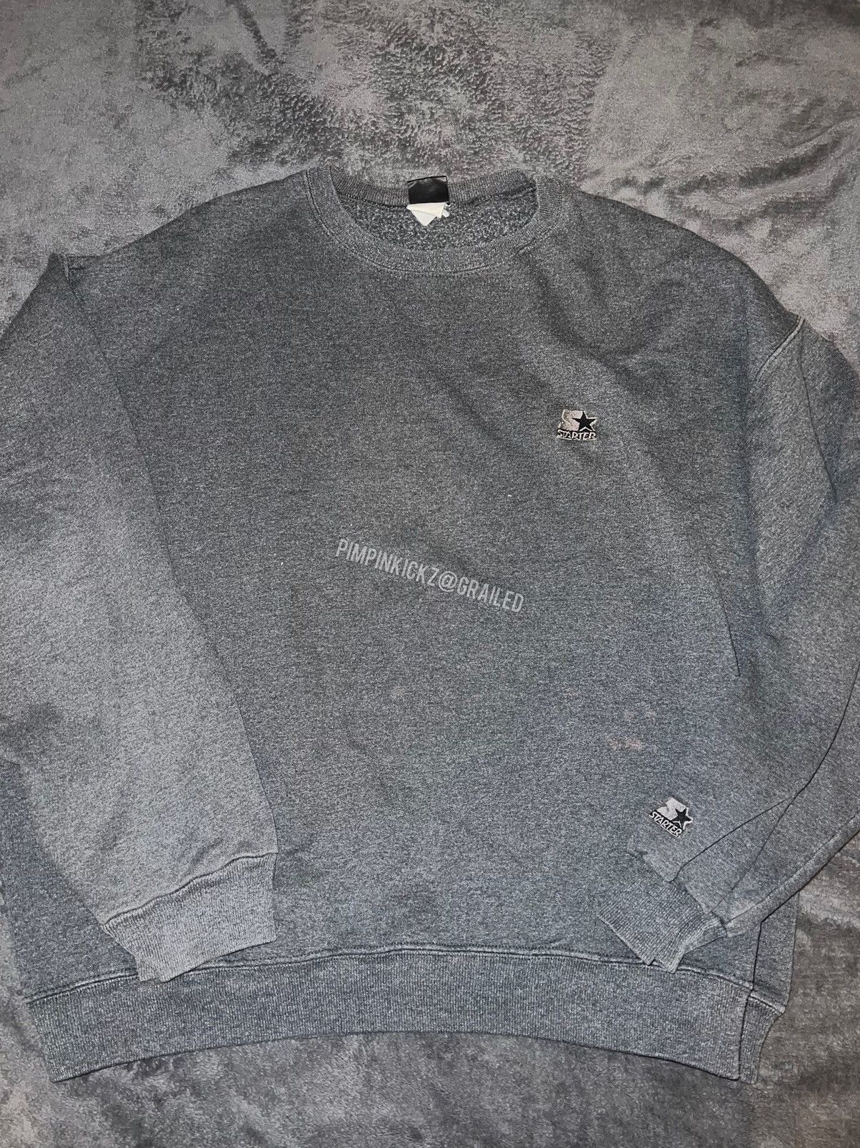 Starter Men’s grey/gray starter sweatshirt Size US L / EU 52-54 / 3 - 1 Thumbnail